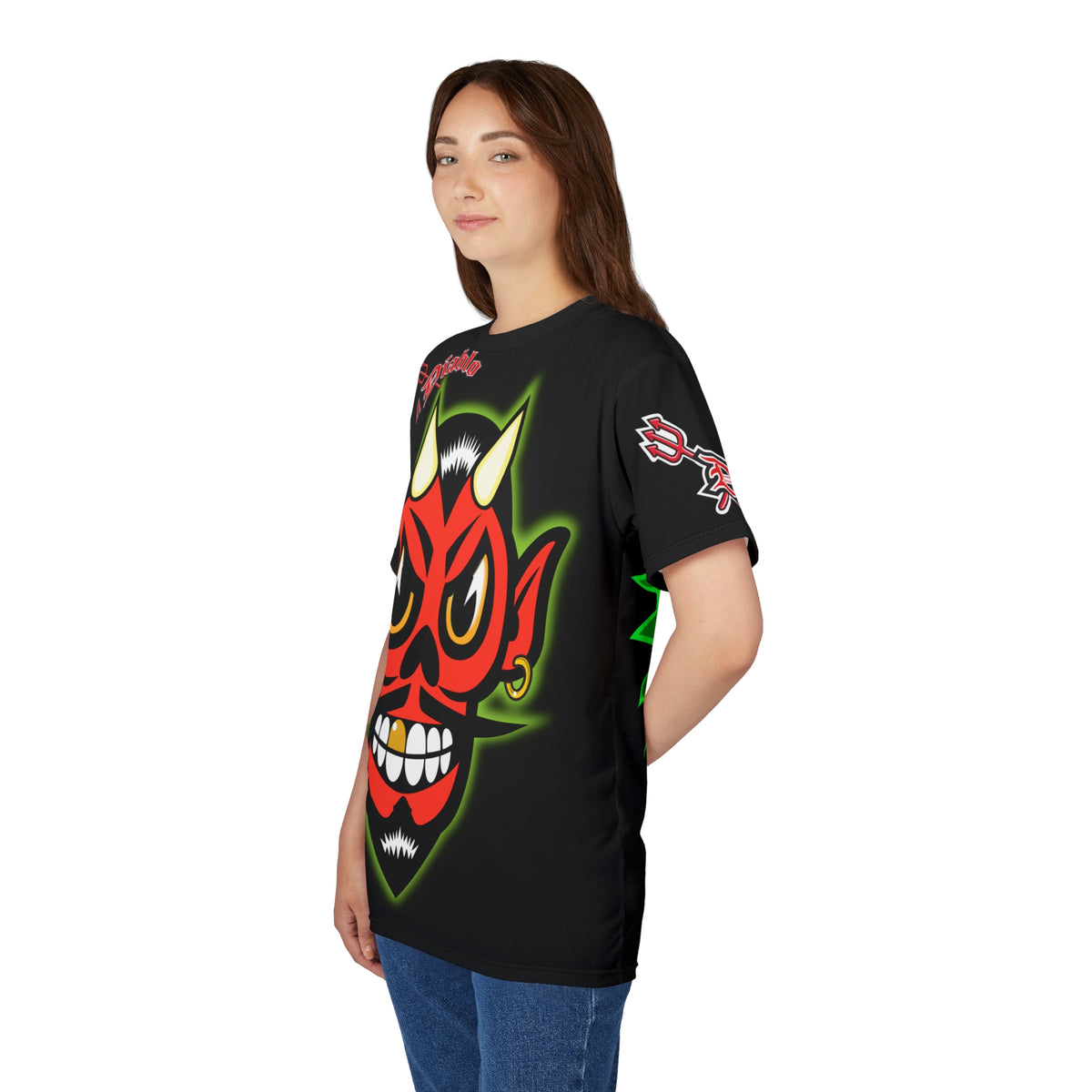 El Diablo HiViz Unisex Tee for maximum riding comfort