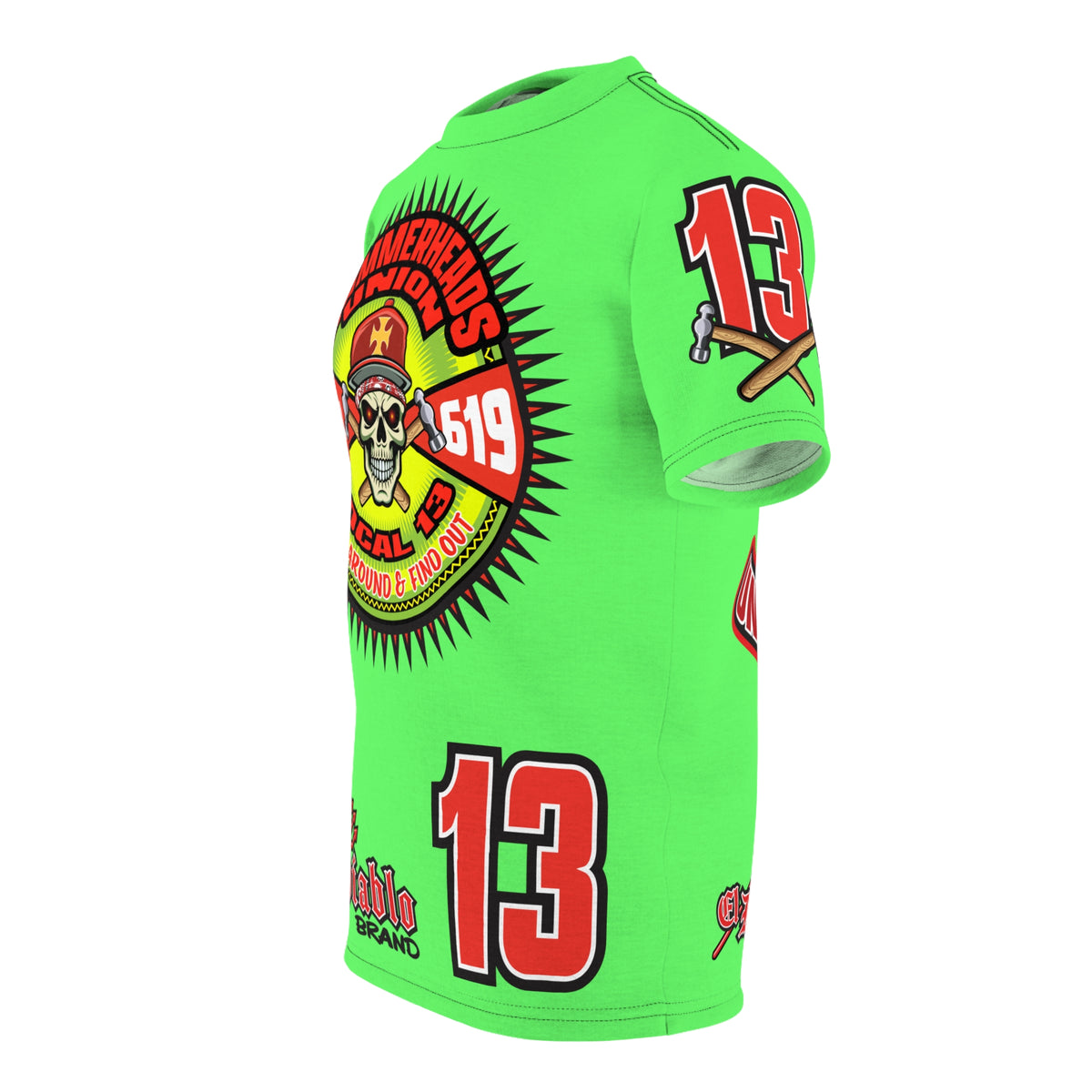 Very Special Hammerheads Union Tee — SoCal Local 519 Lumina HiViZ Graphic T-Shirt