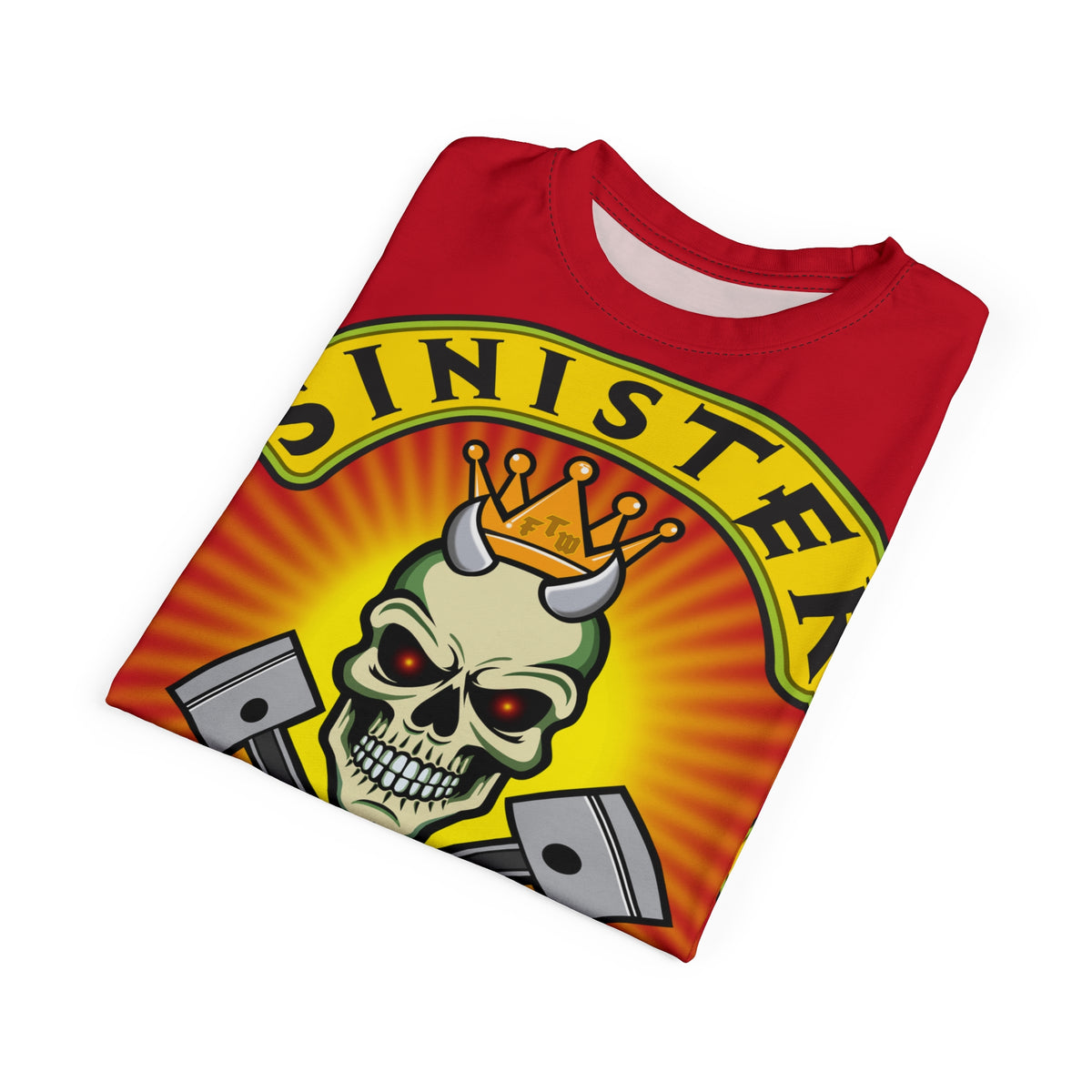 Sinister Choppers HiViz Super Tee - Custom Designed Motorcycle Riding Gear
