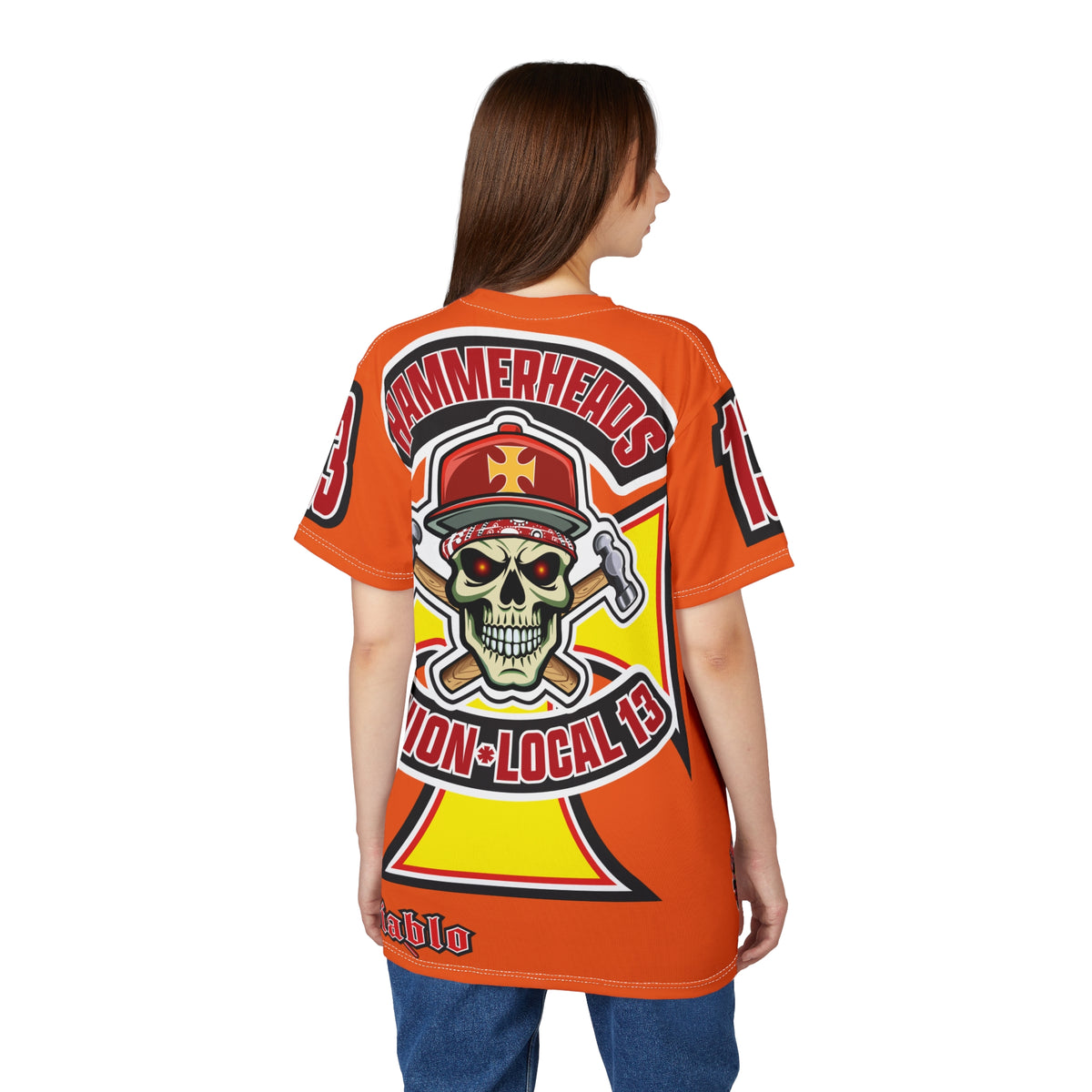 HammerHeads Union Local 13 - HiViz Unisex Riding Super Tee