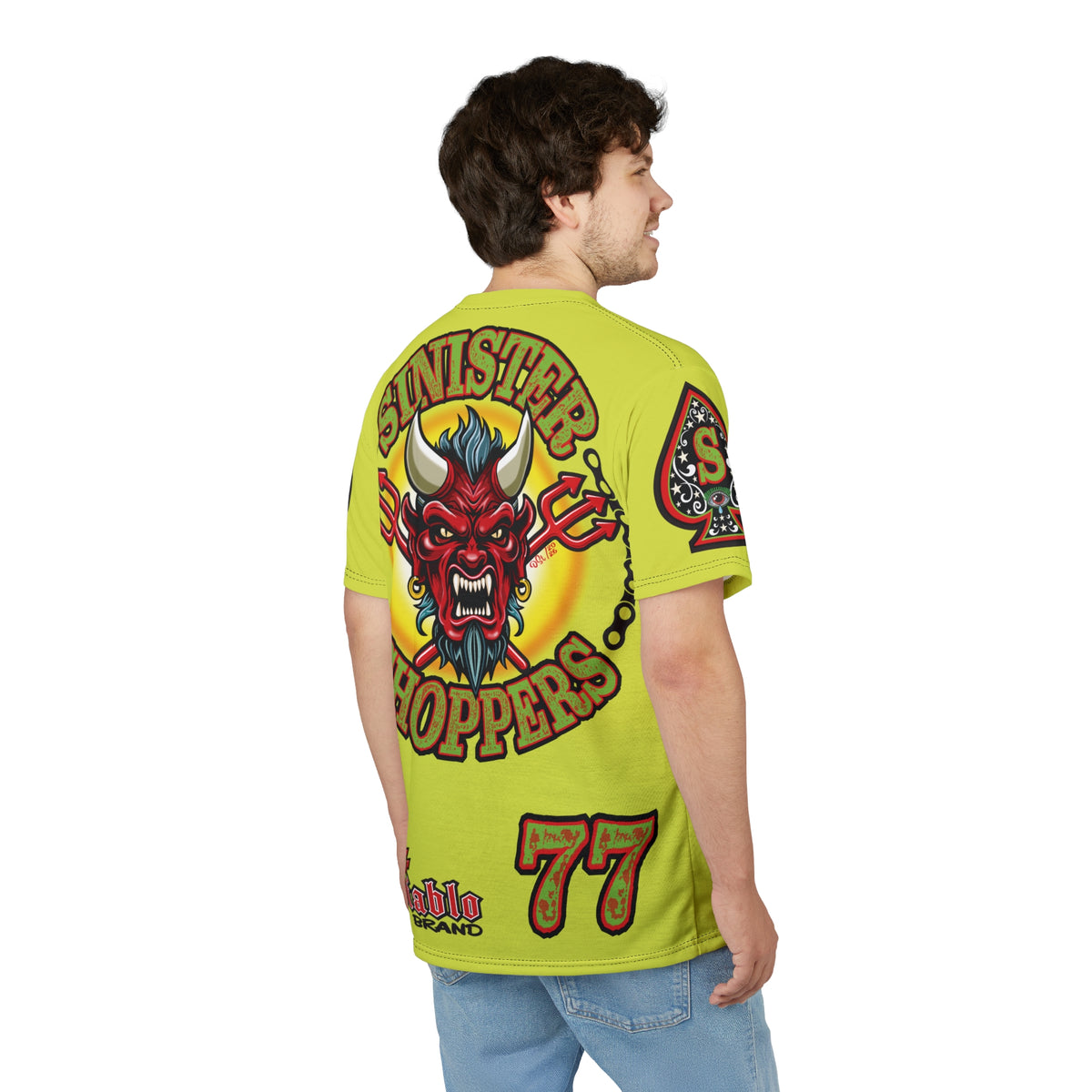 VERY Special HIVIZ Sinister Choppers  SUPER TEE— Ride Cool, Look Cool in our Best Super Tee
