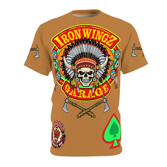 Iron WingZ Customs HiViz High Performance Motorcycle Riding Super Tee