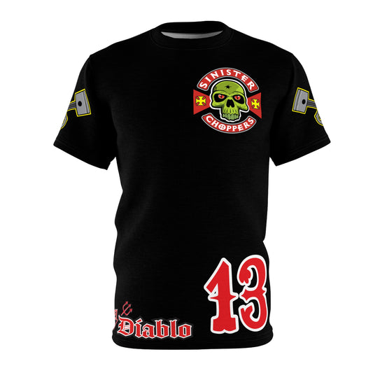 Sinister Choppers HiViz Super Cool Performance Riding Tee Shirt