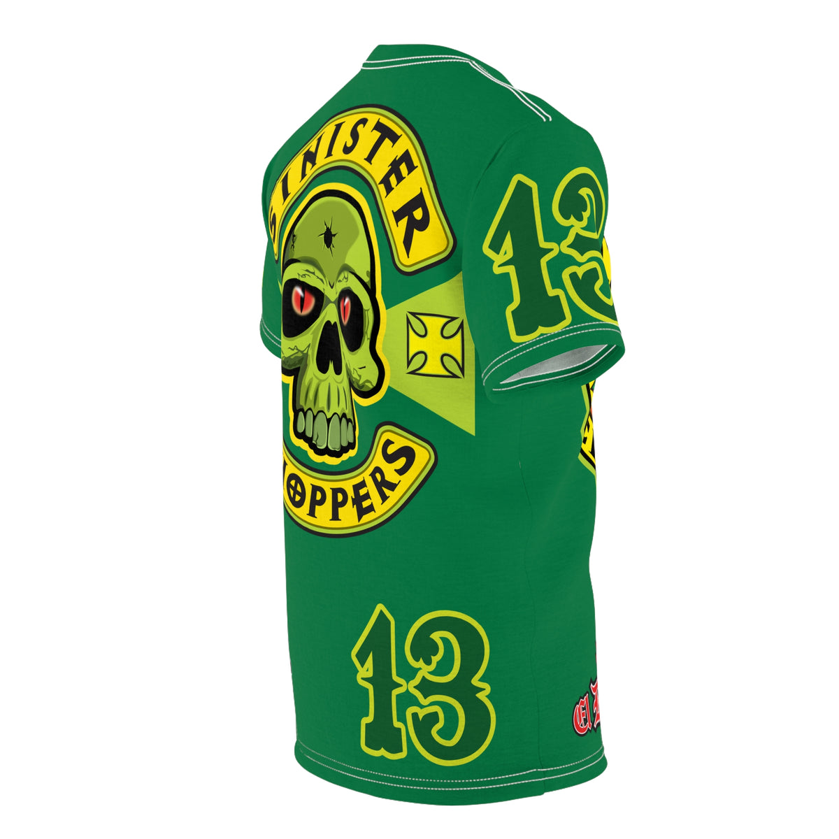 Sinister Choppers - HiViZ Super Tee - Spectacular Custom Motorcycle Riding Gear