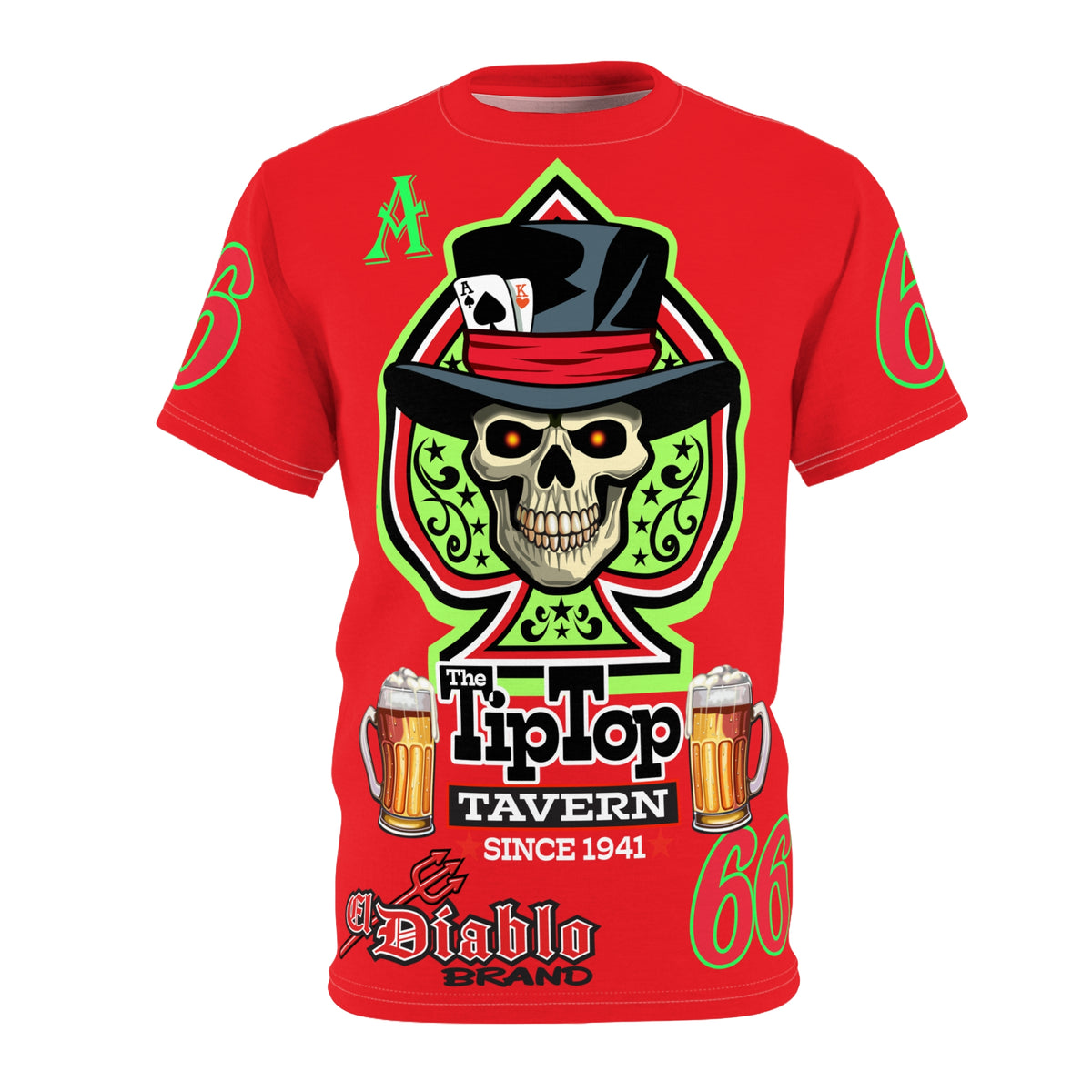 Tip Top Tavern Dive Bar Super Tee (*Limited Edition) - America's Best Dive Bar, Bikes Beers Babes & Bros. - Honouring Biker Bar Tee