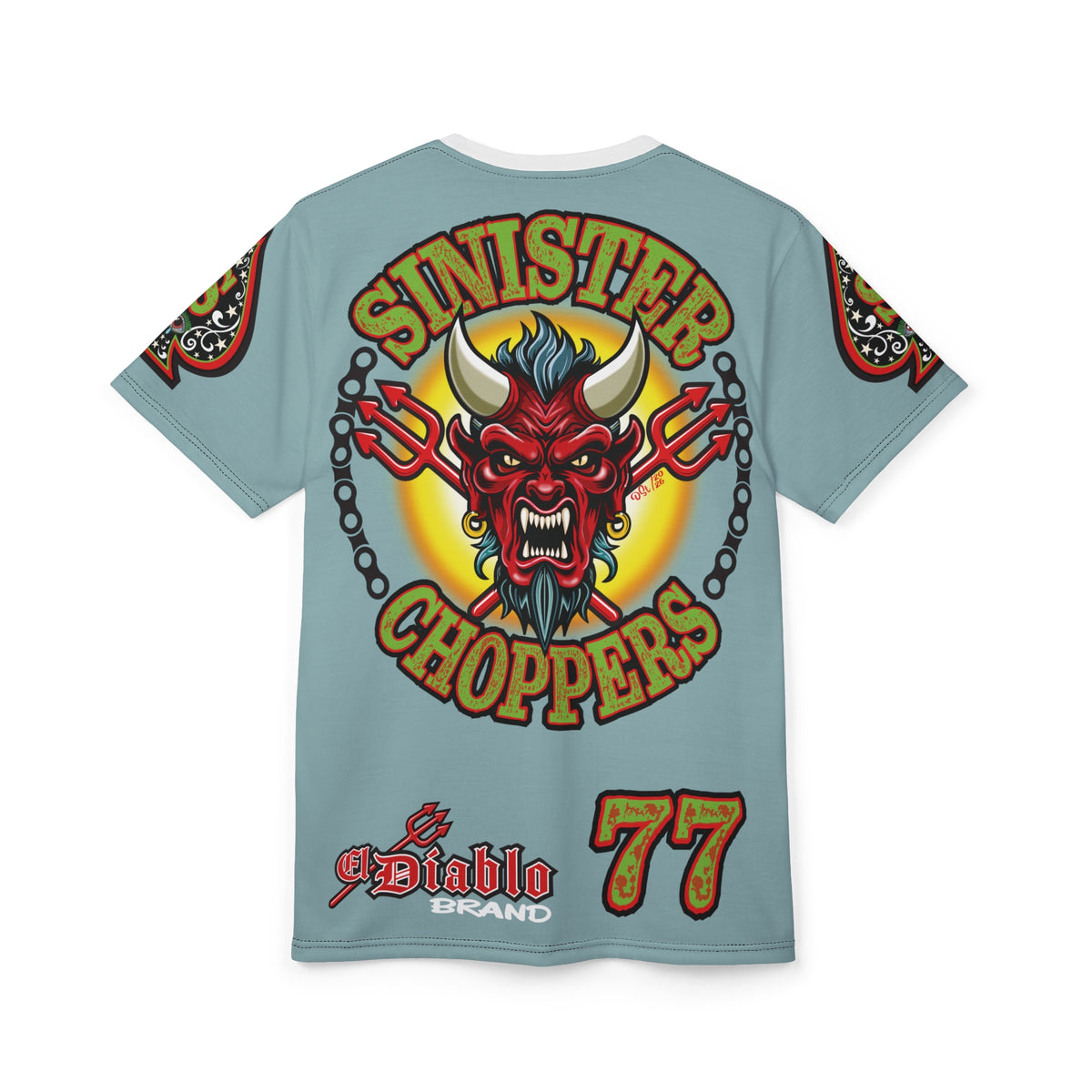 Sinister Choppers OUTRAGEOUS SPECIAL EDITION SUPER TEE— Ride Cool, Look Cool in our Best Super Tee