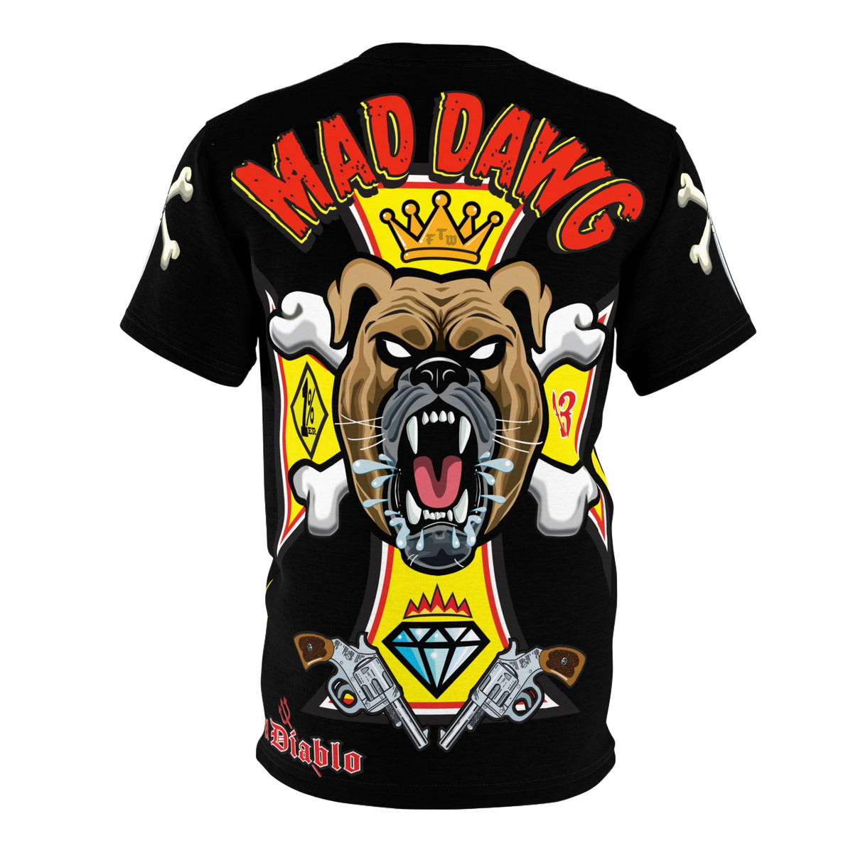 Mad Dawg HiViz Biker Super Tee - THE Perfect Touring T-Shirt