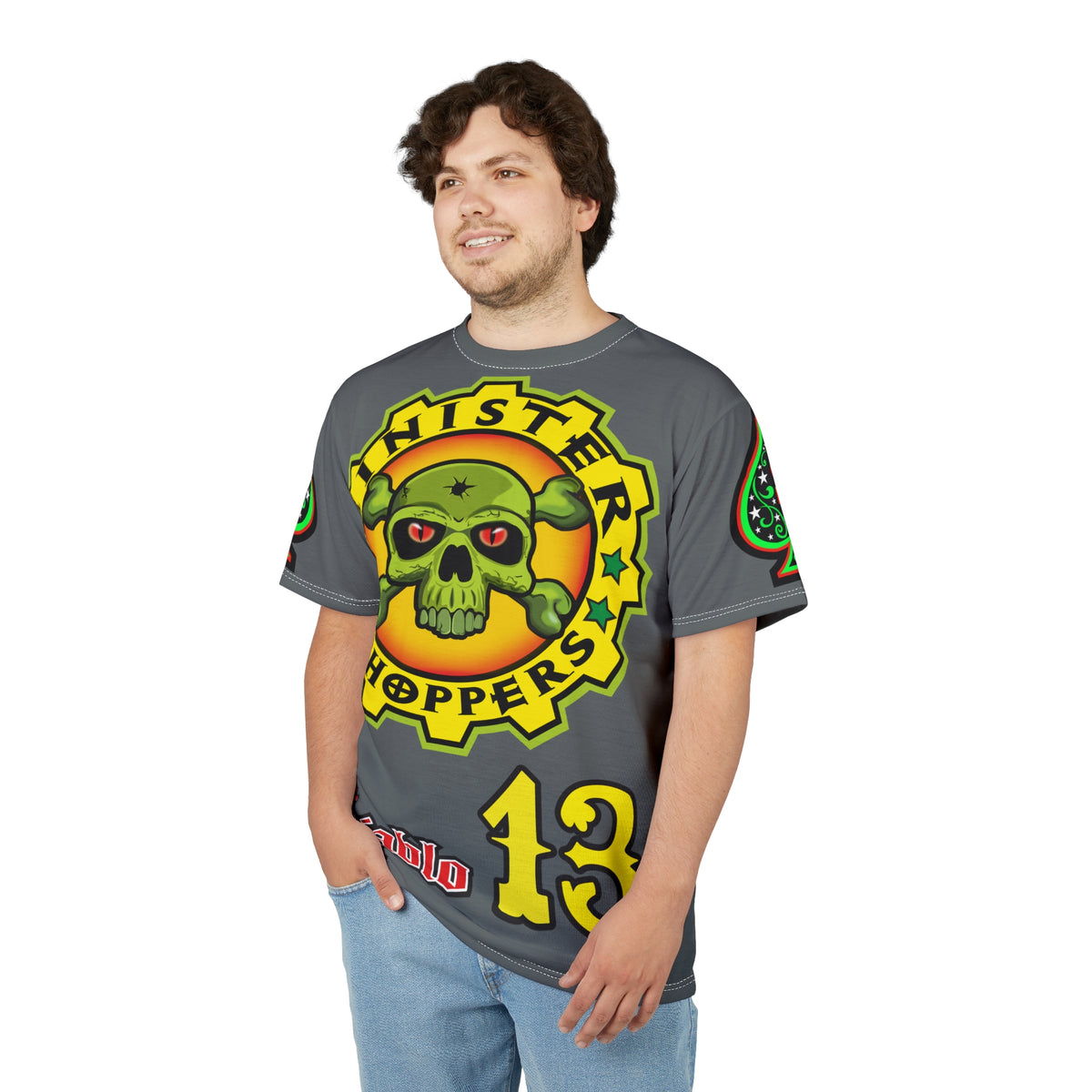 Sinister Choppers Rebel Rider HiViz Super Tee
