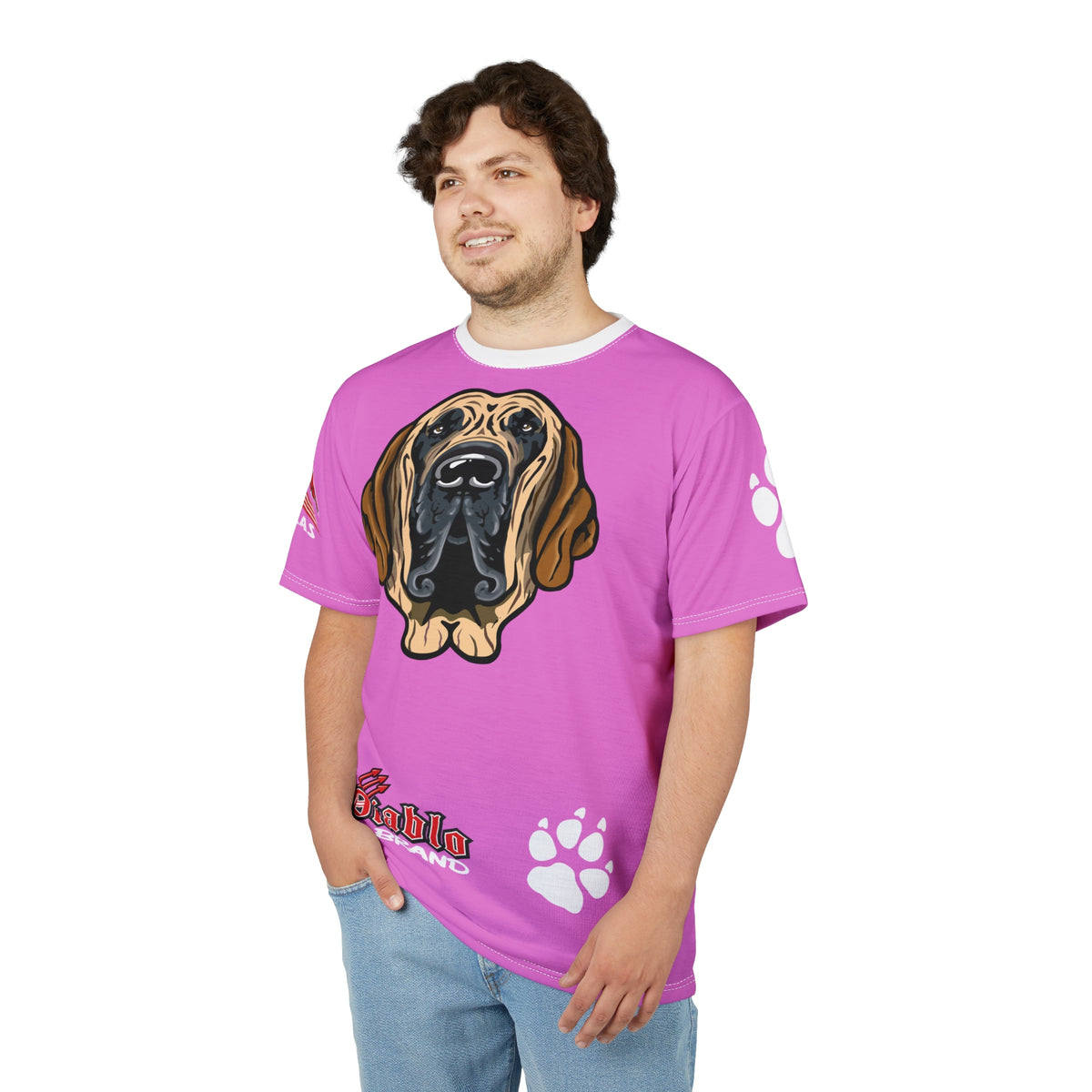 Country Rock Filas Graphic Super Tee — El Diablo Brand Paw Print T-Shirt 4Braylee