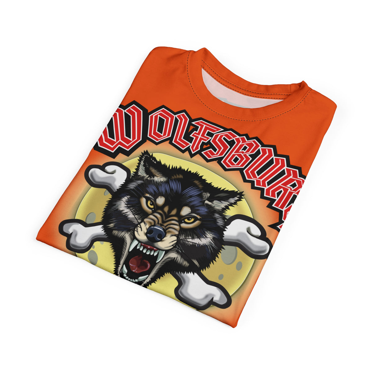 Wolfsburg Custom Cycles HiViz Graphic Super Tee for Bikers