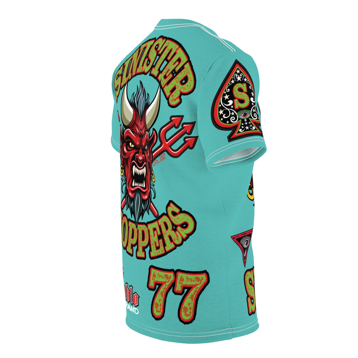 Sinister Choppers OUTRAGEOUS SPECIAL EDITION SUPER TEE— Ride Cool, Look Cool in our Best Super Tee