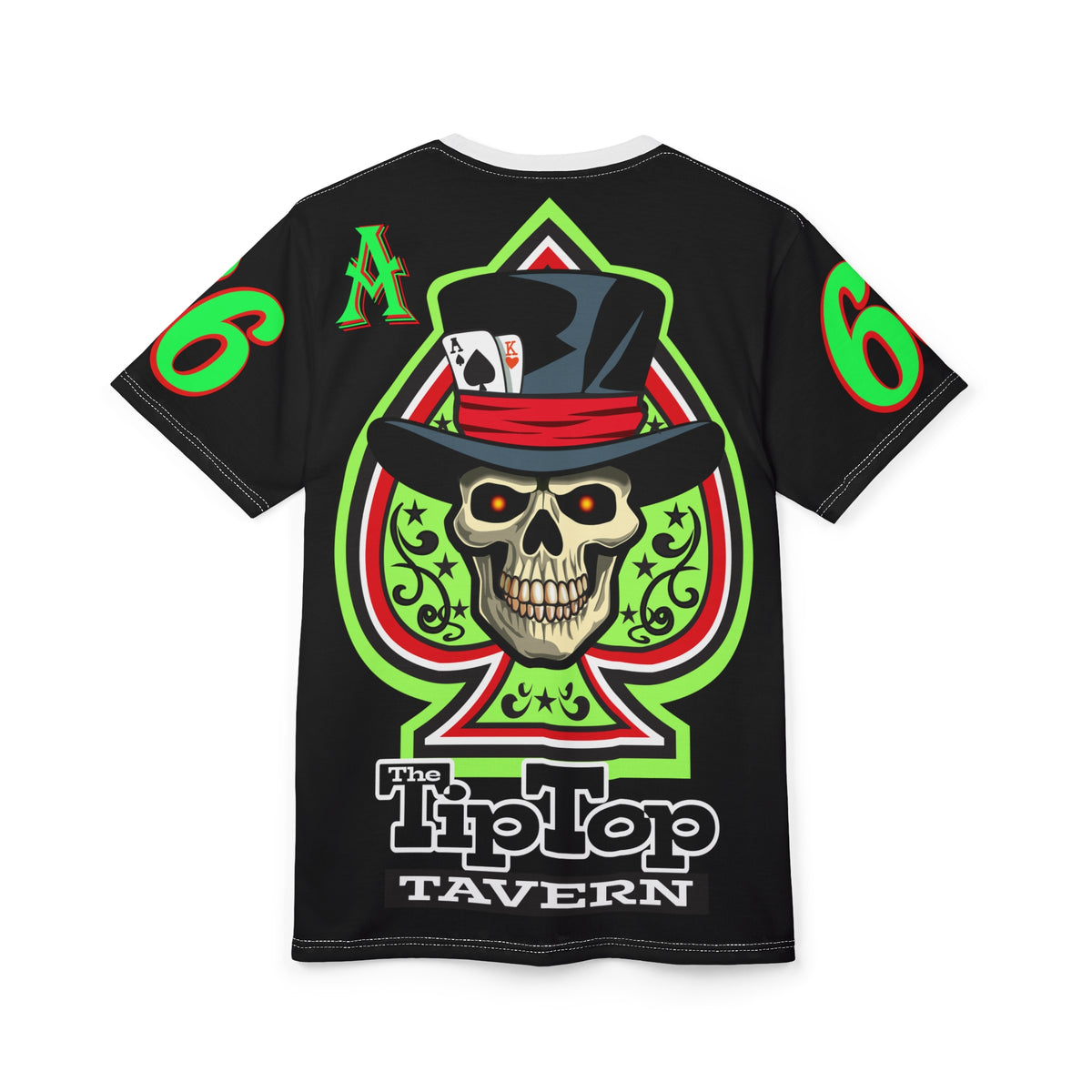 Tip Top Tavern Ace of Spades Super Tee - America's Best Dive Bar - Bikes Beers Babes & Bros.