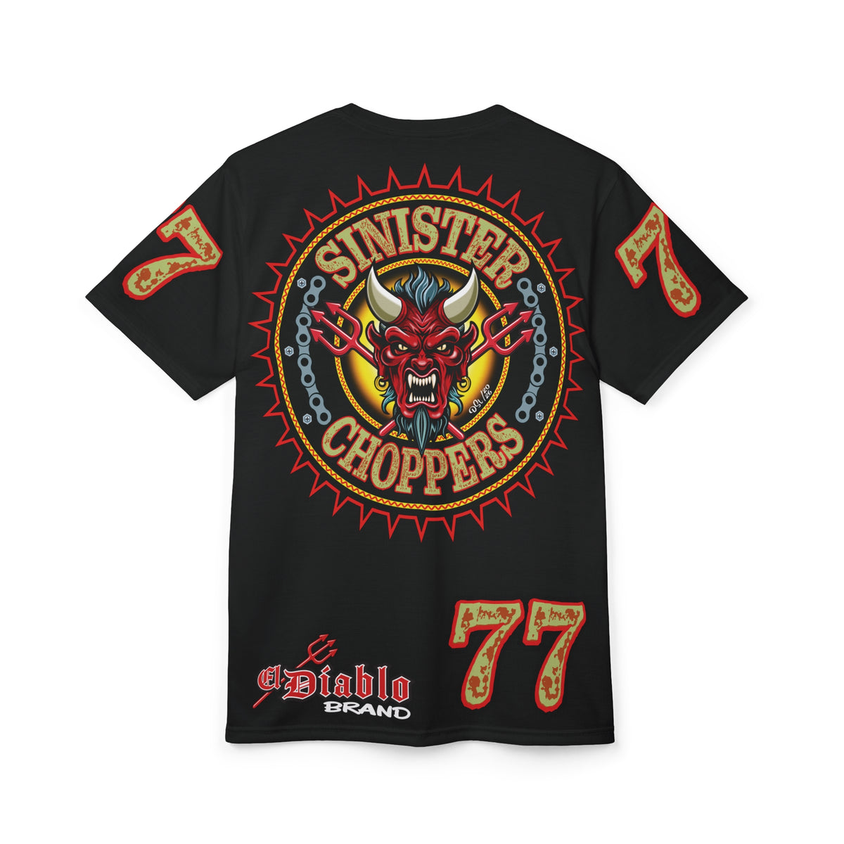 Sinister Choppers BLACKSTAR SPECIAL SUPER T— Ride Cool Look Cool in our Best Super Tee