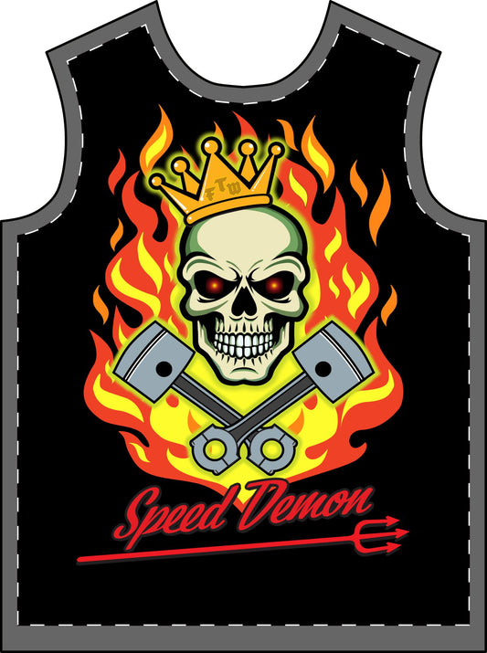 EZee Ryder Speed Demon Racing Men's T shirt
