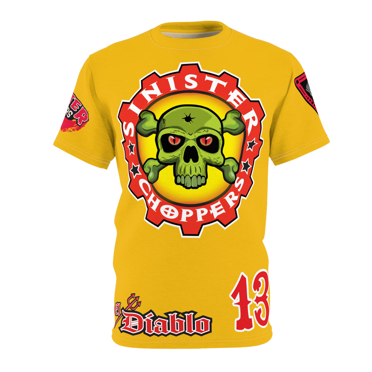 Sinister Choppers  Custom Designed HiViz Super Tee