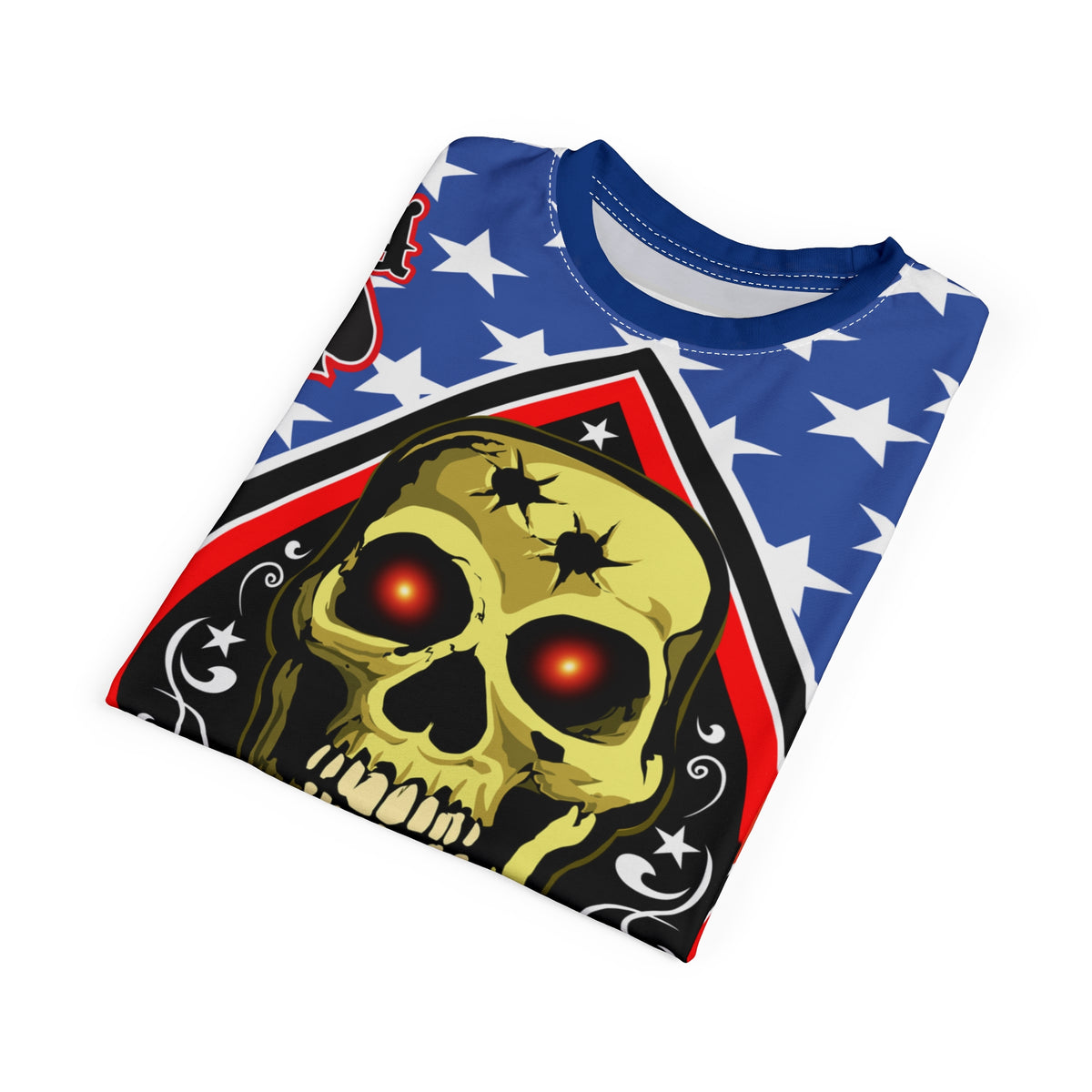American Custom Engines ACE Americana Cut - Special Lumina Green  Ace of Spades Death Card High visibility Graphics
