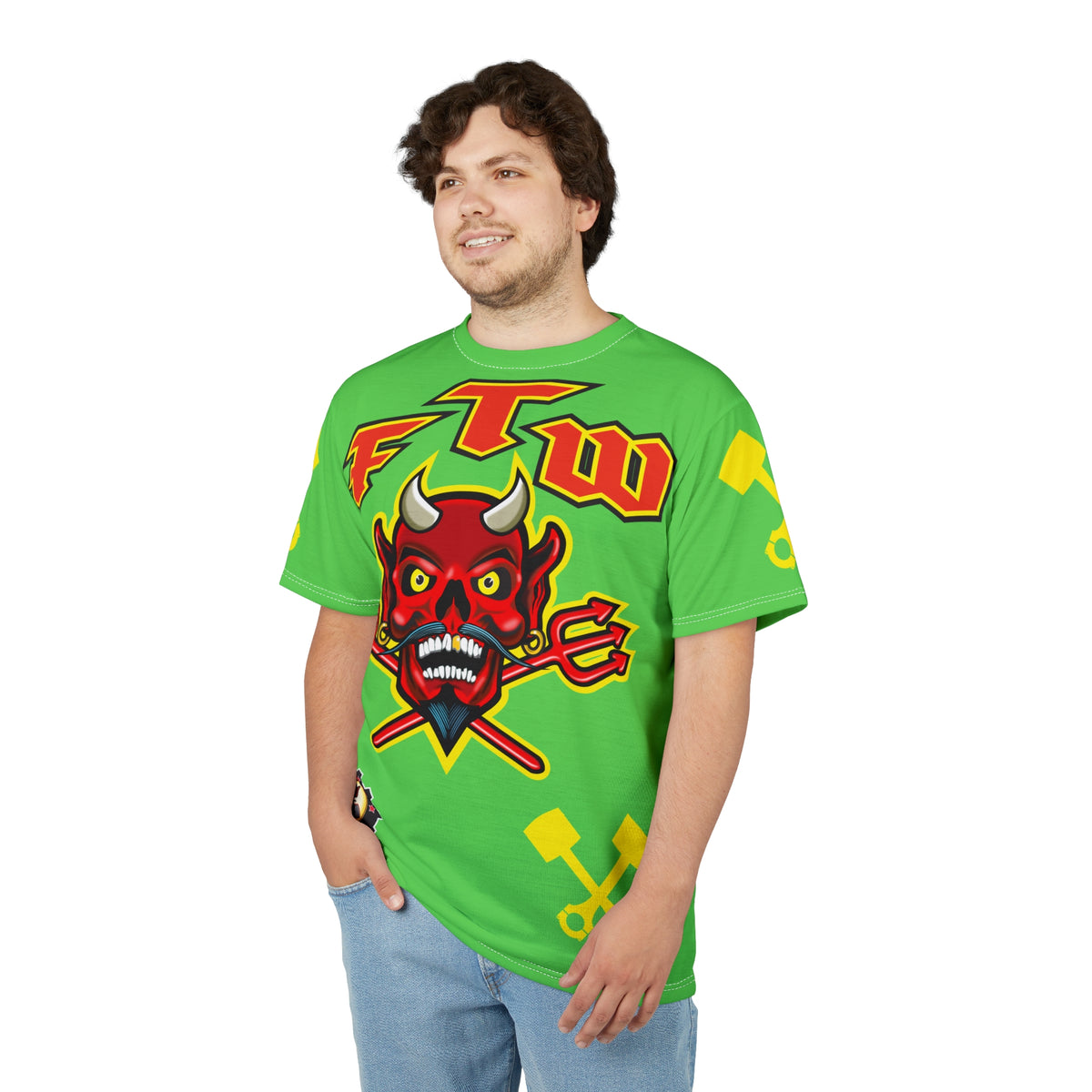 Very Special  FTW Motorcycle Riders HiviZ Super Tee - Edgy Graphics - Show Your Attitude in Style