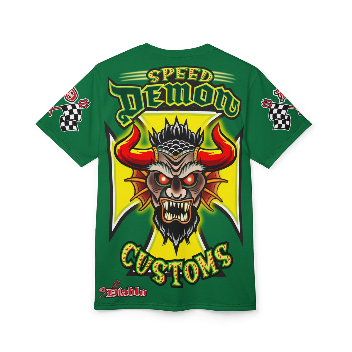 Speed Demon Motorcycle Riders HiViz Super Tee