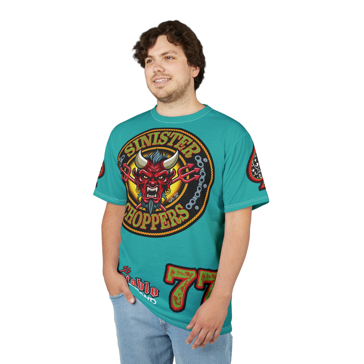 Sinister Choppers MR GREEN SPECIAL SUPER T— Ride Cool, Look Cool in our Best Super Tee