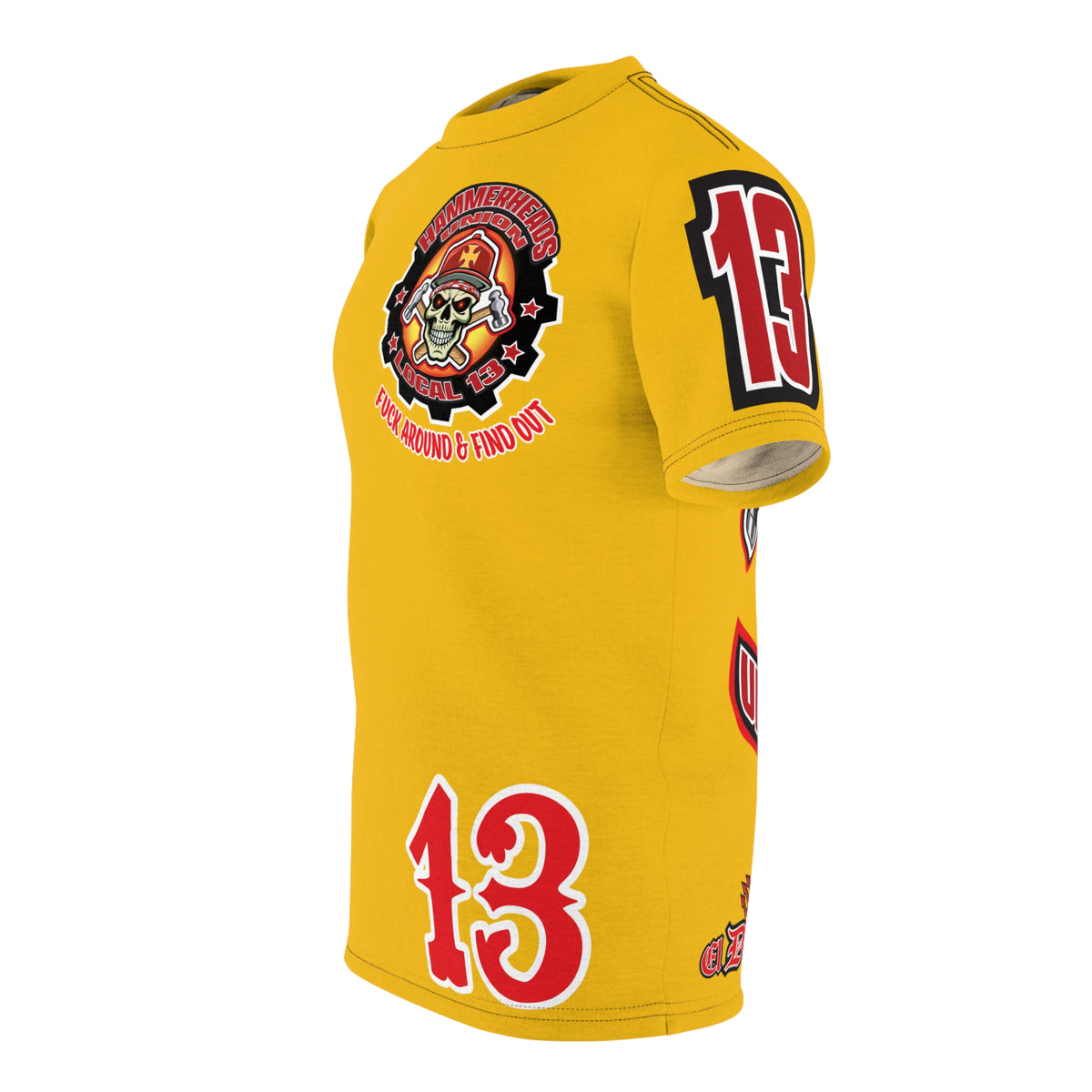 Hammerheads Union 13 - HiViz High Performance Super Tee - Motorcycle Riding Gear