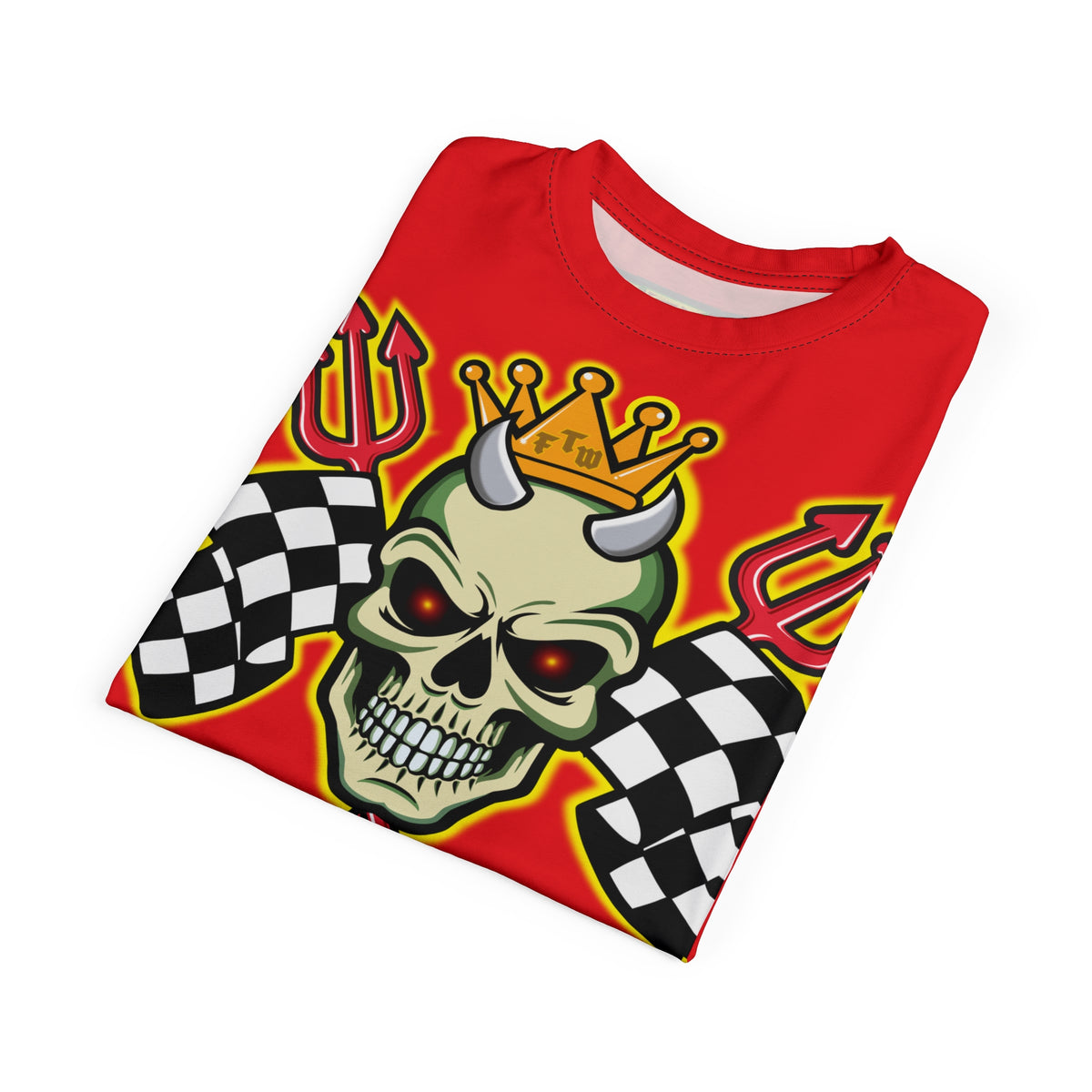Speed Demon Customs HiViz Super Tee, Cool, Comfortable, Custom Motorcycle Riding Gear