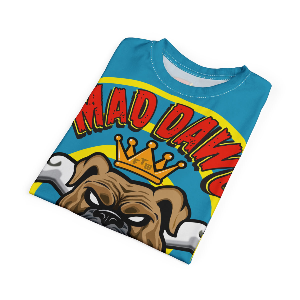 Mad Dawg Customs  FAFO HiViz Motorcycle Super Tee