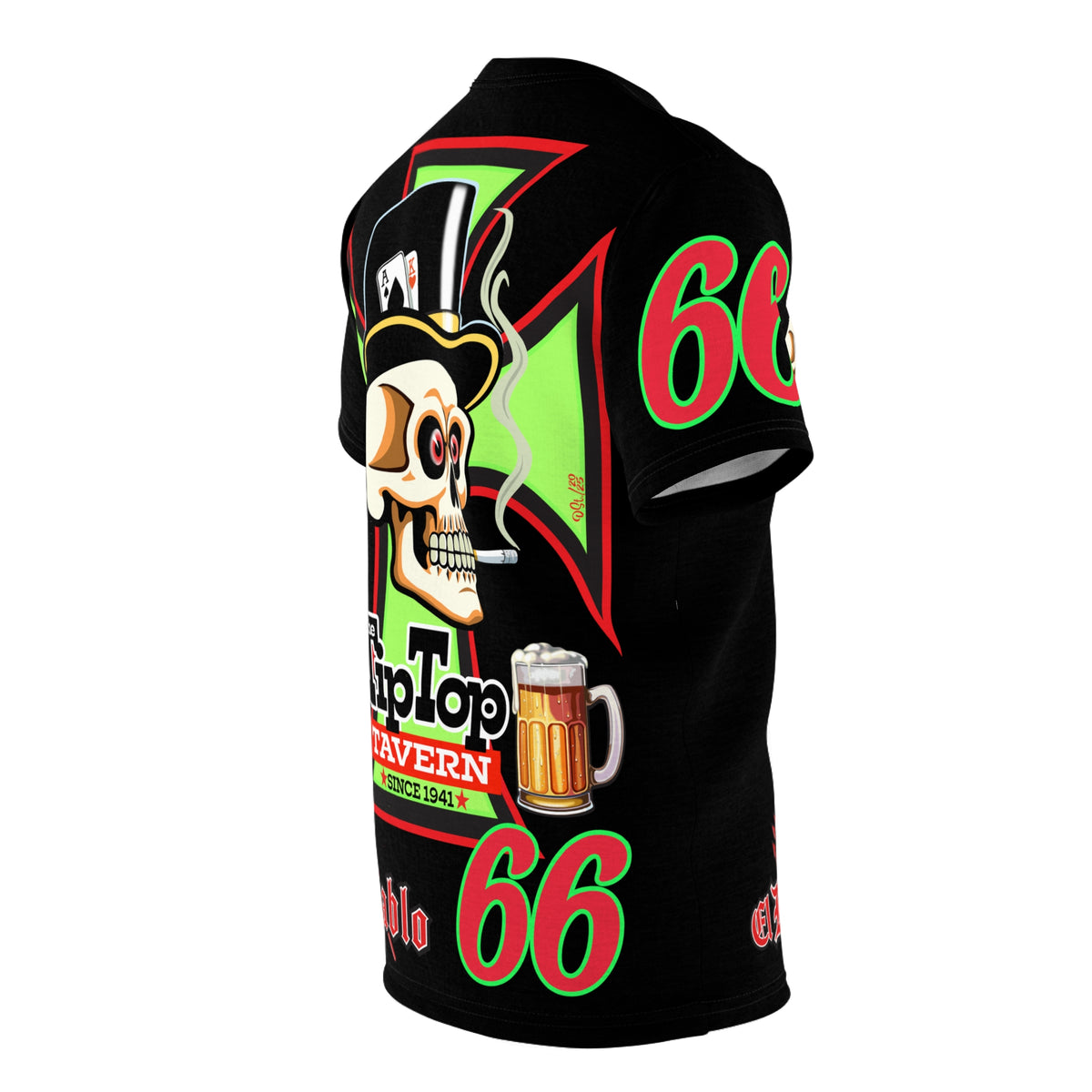 Tip Top Tavern Dive Bar Super Tee - America's Best Dive Bar, Bikes Beers Babes & Bros. - Biker Bar Tee