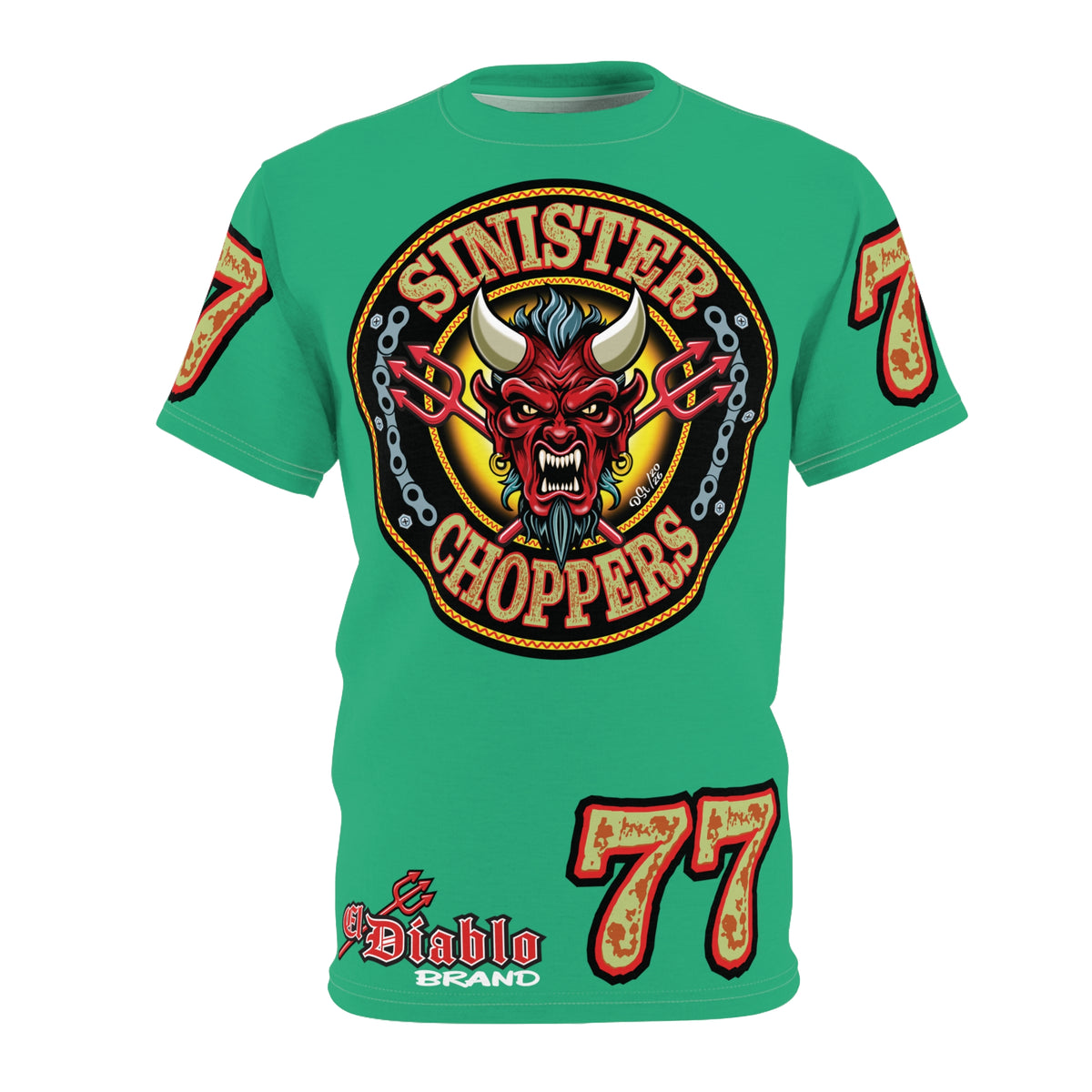 Sinister Choppers BIG D SPECIAL SUPER T— Ride Cool Look Cool in our Best Super Tee