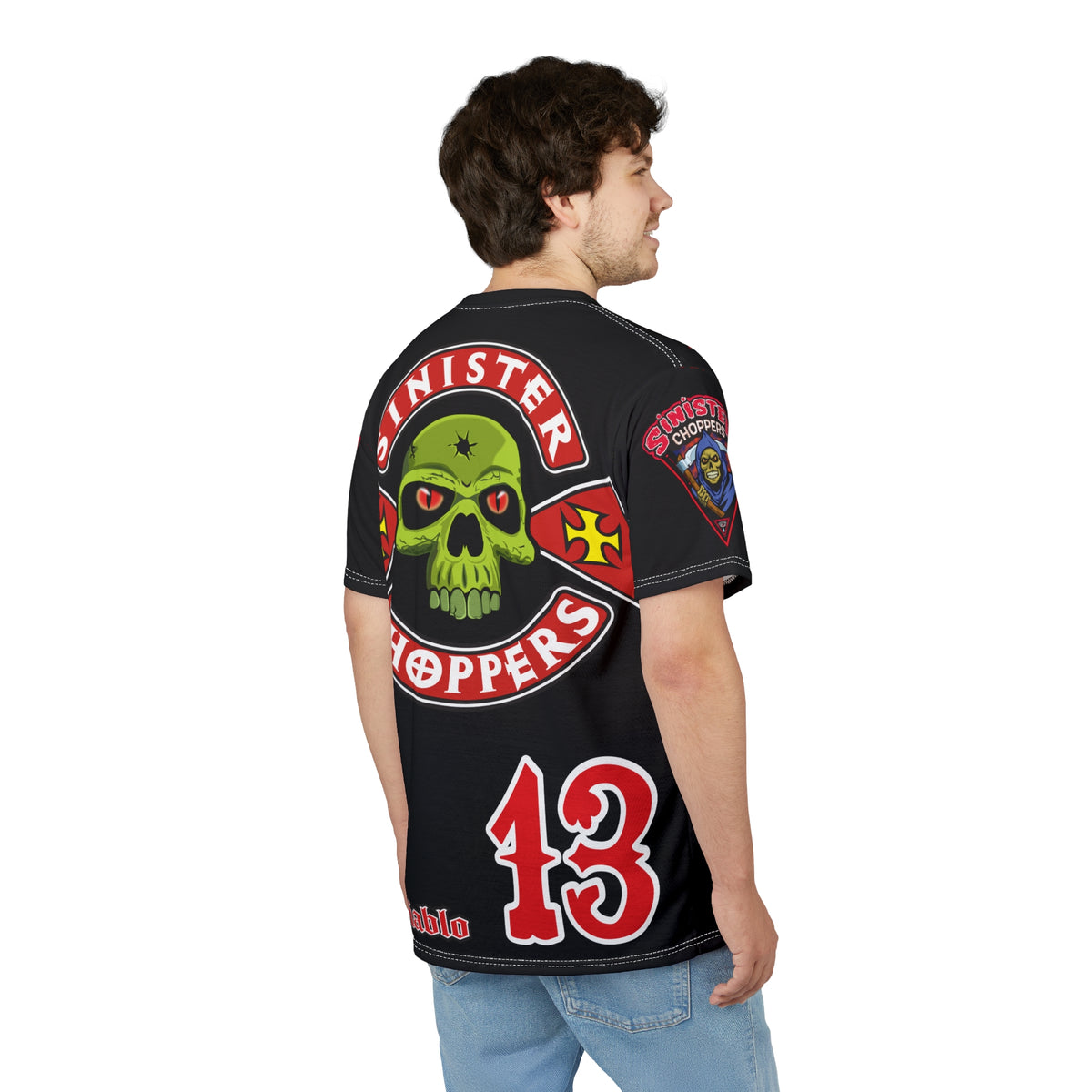 Sinister Choppers HiViz Super Tee - Outrageous Biker Gear
