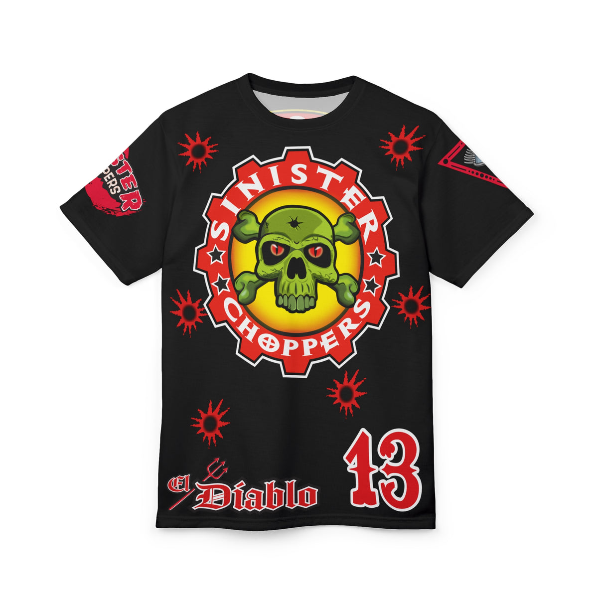 Sinister Choppers HiViz Bad Attitude Super Tee