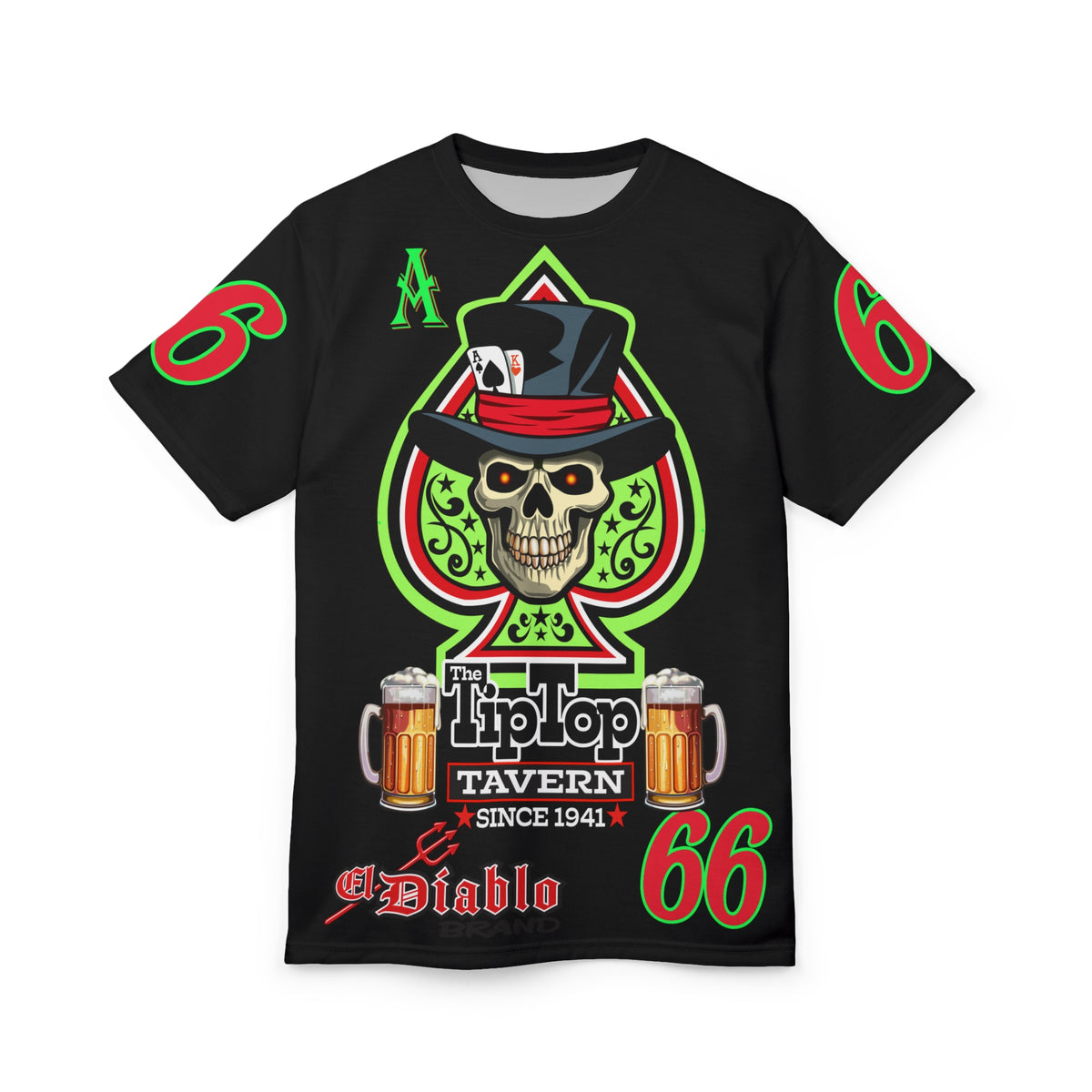 Tip Top Tavern Dive Bar Super Tee (*Limited Edition) - America's Best Dive Bar, Bikes Beers Babes & Bros. - Honouring Biker Bar Tee