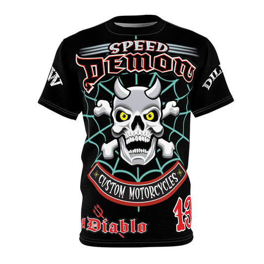 Speed Demon Customs HiViz BadAss Motorcycle Riding Super T