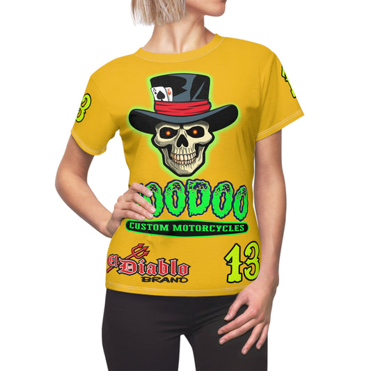 Women's Cut VooDoo Custom Motorcycles Graphic Tee — HiviZ Graphics