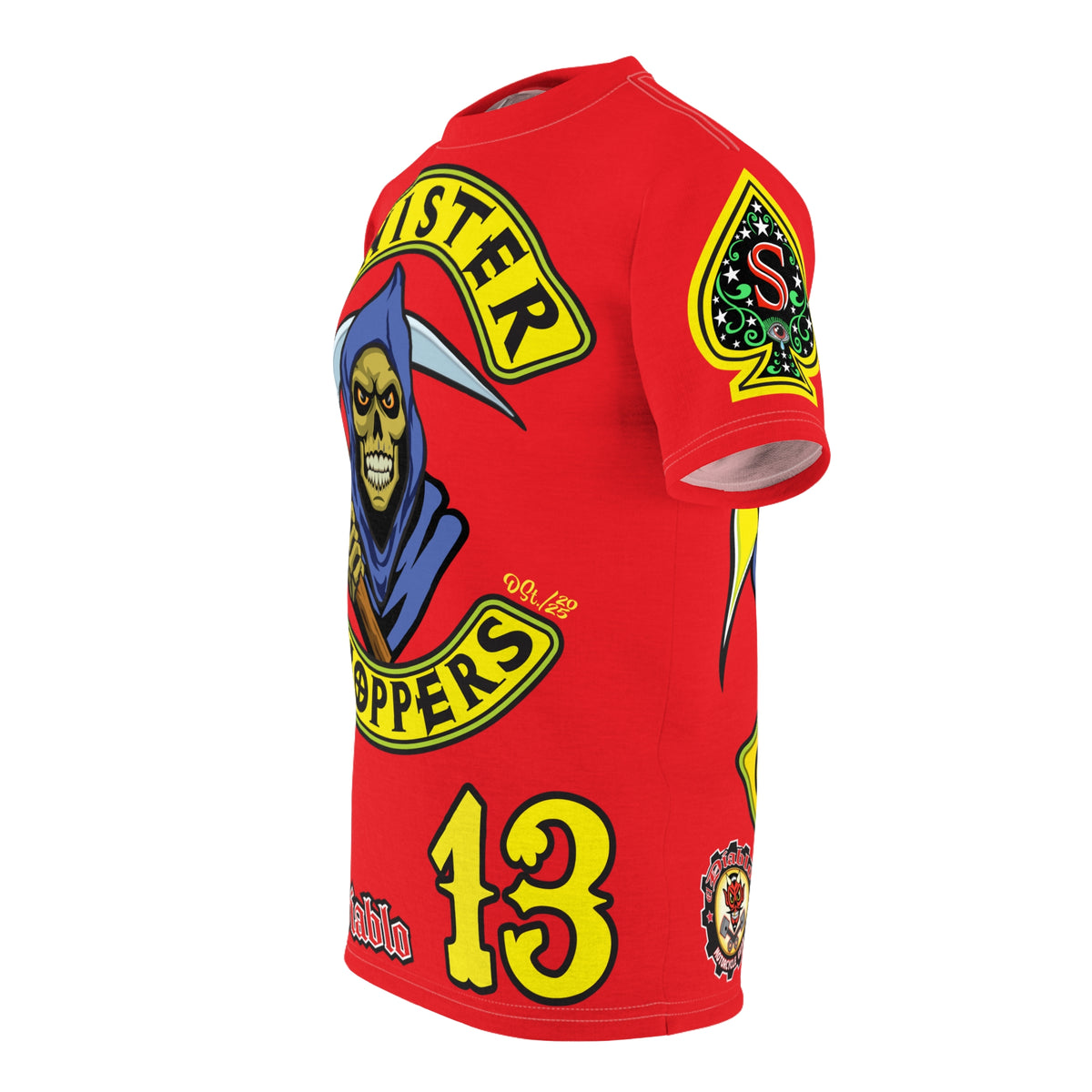 Sinister Choppers Custom Motorcycles - Reaper HiViZ Super Tee - High Performance Riding Wear