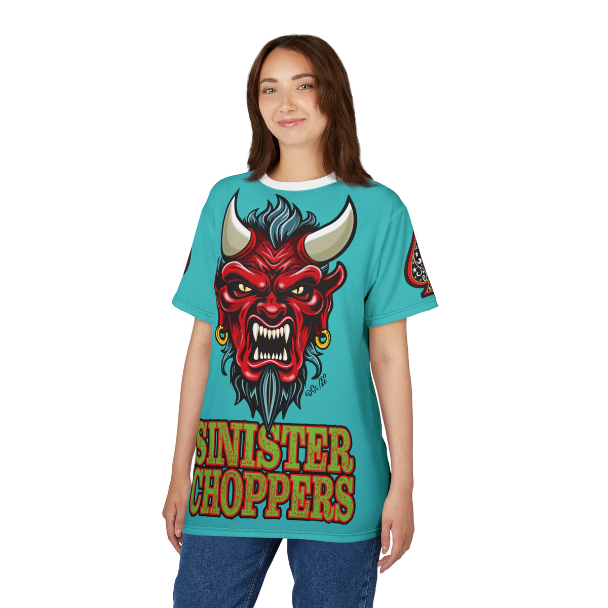 Sinister Choppers Devil Graphic Tee