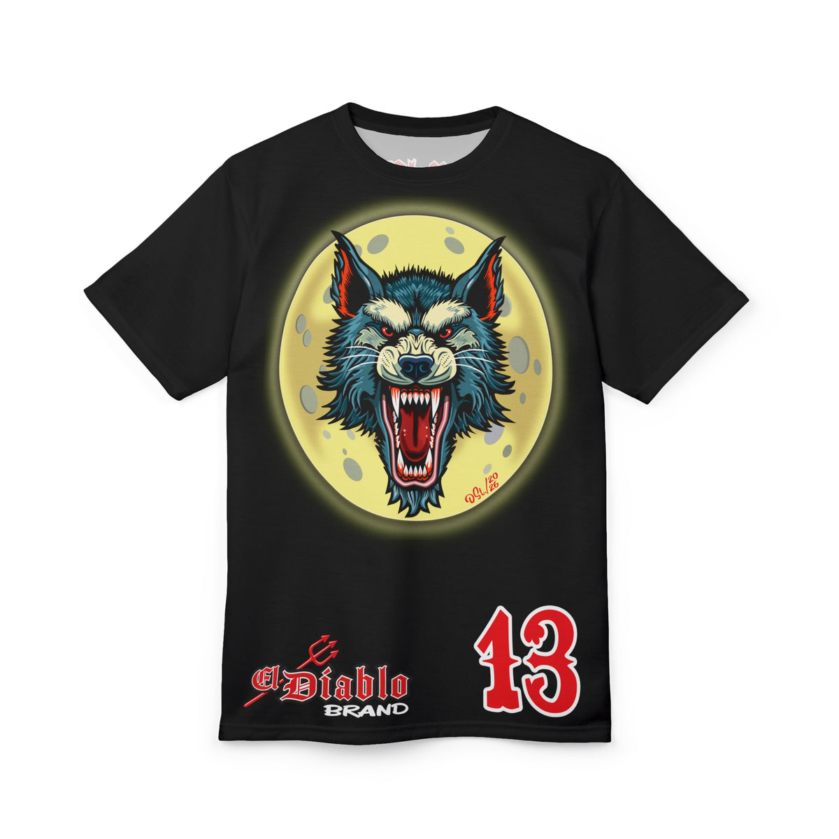MWT Wolf Custom Motorcycles Super Tee — Viciously Cool High Performance Motorcycle Riding Shirt