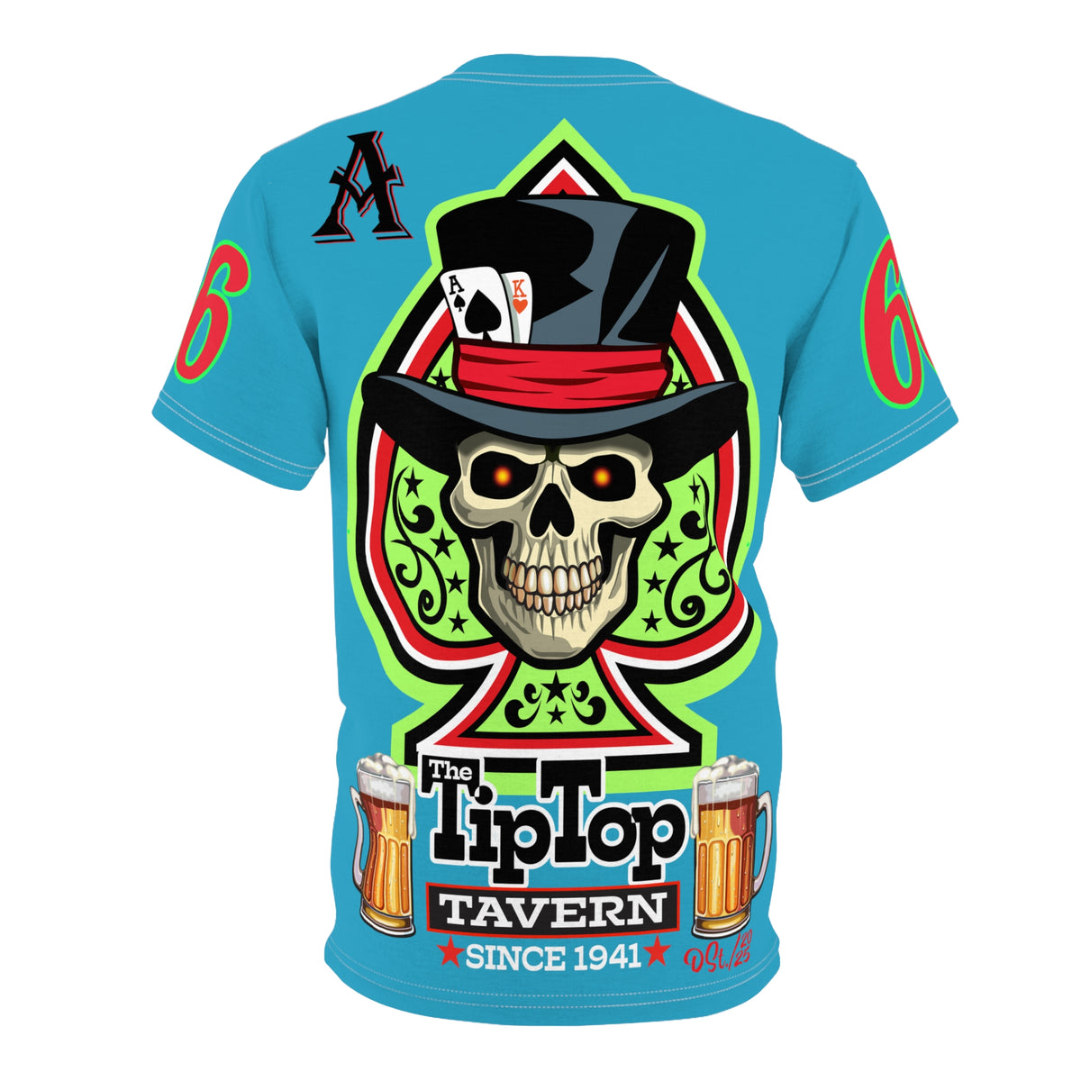 Tip Top Tavern Dive Bar Super Tee (*Limited Edition) - America's Best Dive Bar, Bikes Beers Babes & Bros. - Honouring Biker Bar Tee