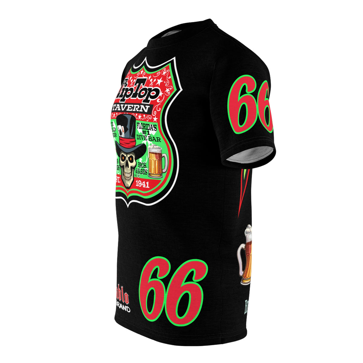 Tip Top Tavern Dive Bar Super Tee (*Limited Edition) - America's Best Dive Bar, Bikes Beers Babes & Bros. - Honouring Biker Bar Tee