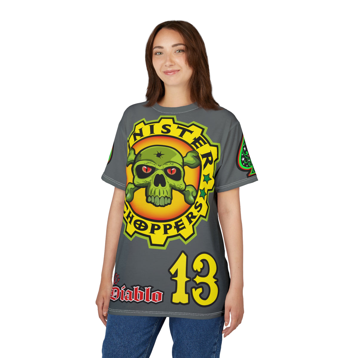 Sinister Choppers Rebel Rider HiViz Super Tee