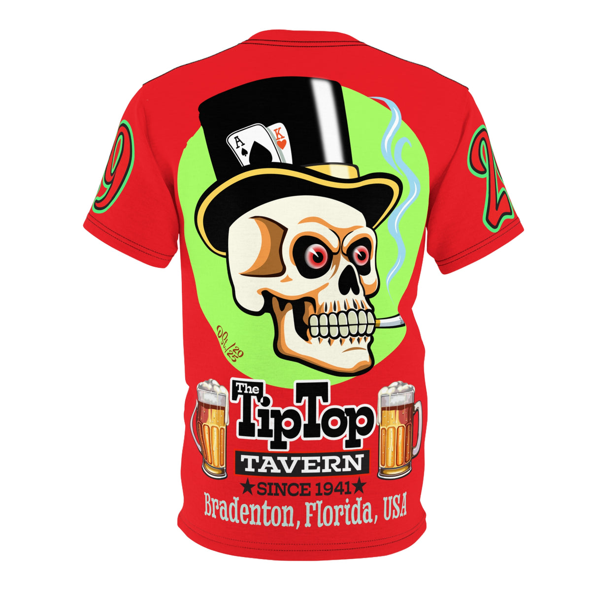 Tip Top Tavern Dive Bar Super Tee - America's Best Dive Bar, Bikes Beers Babes & Bros. - Biker Bar Tee