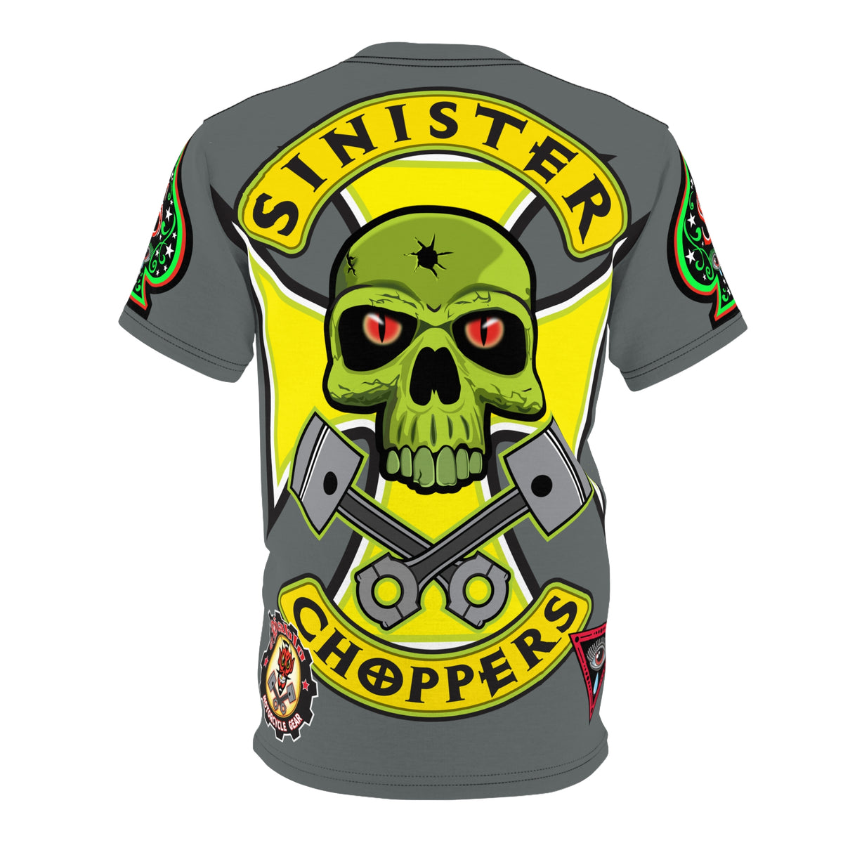 Sinister Choppers Rebel Rider HiViz Super Tee