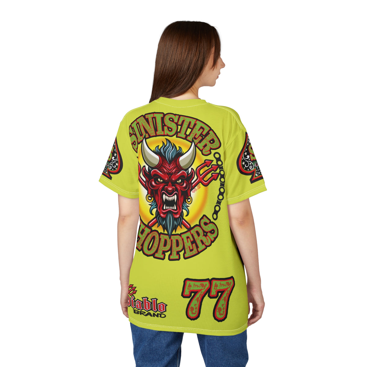 VERY Special HIVIZ Sinister Choppers  SUPER TEE— Ride Cool, Look Cool in our Best Super Tee