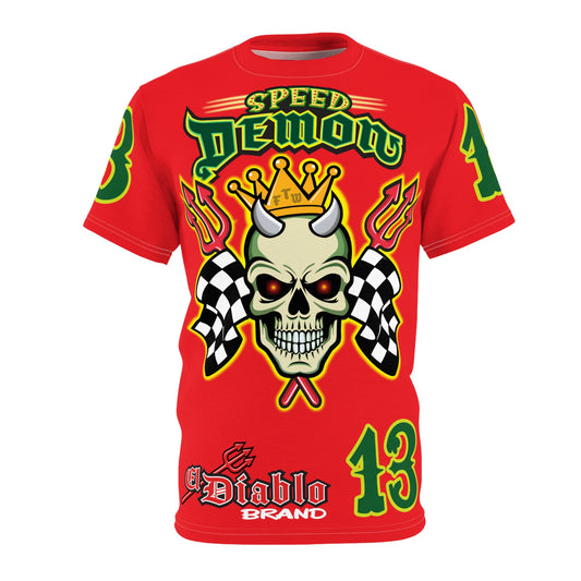 Speed Demon Customs Hiviz Harley Riders Unisex Super Tee - The Ultimate Motorcycle Riders Tee