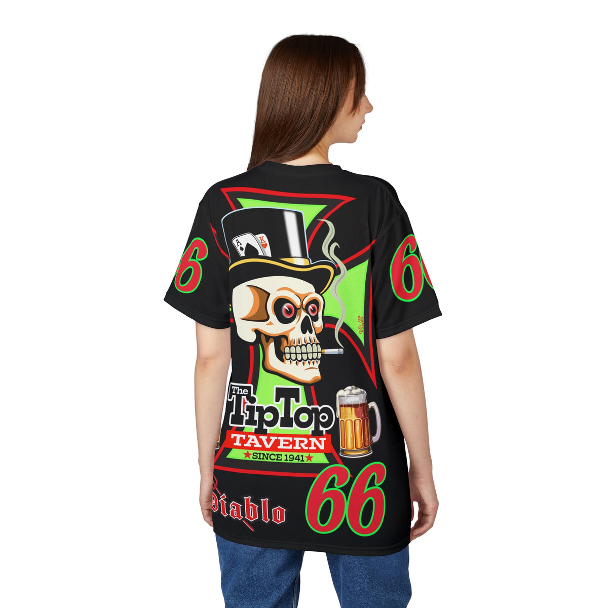 Tip Top Tavern Dive Bar Super Tee - America's Best Dive Bar, Bikes Beers Babes & Bros. - Biker Bar Tee