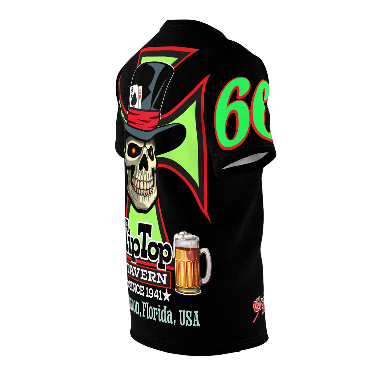 Tip Top Tavern Dive Bar Super Tee - America's Best Dive Bar - Bikes Beers Babes & Bros. -Remembering Jesse Biker Bar Tee