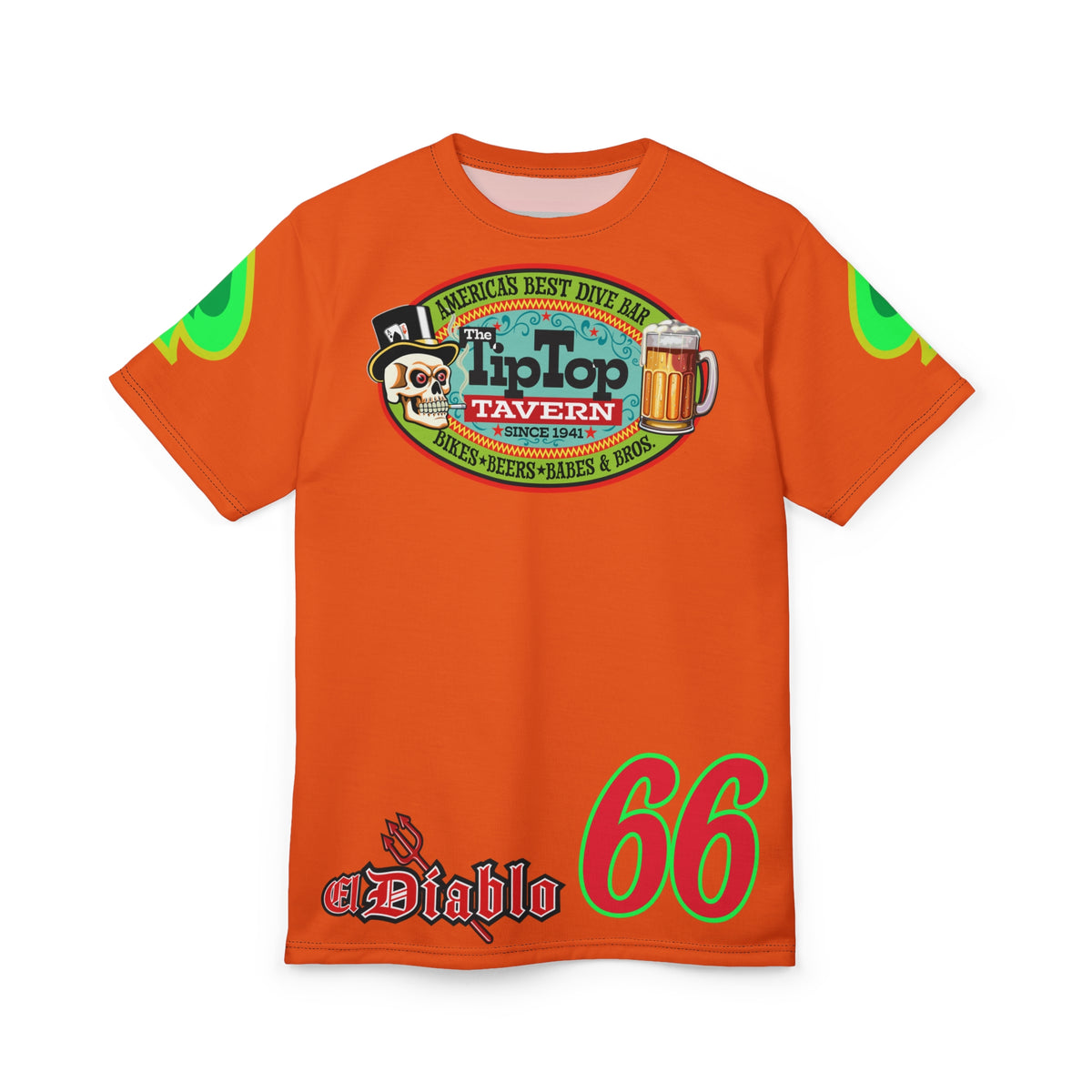 Tip Top Tavern Dive Bar Super Tee - America's Best Dive Bar, Bikes Beers Babes & Bros. - Biker Bar Tee