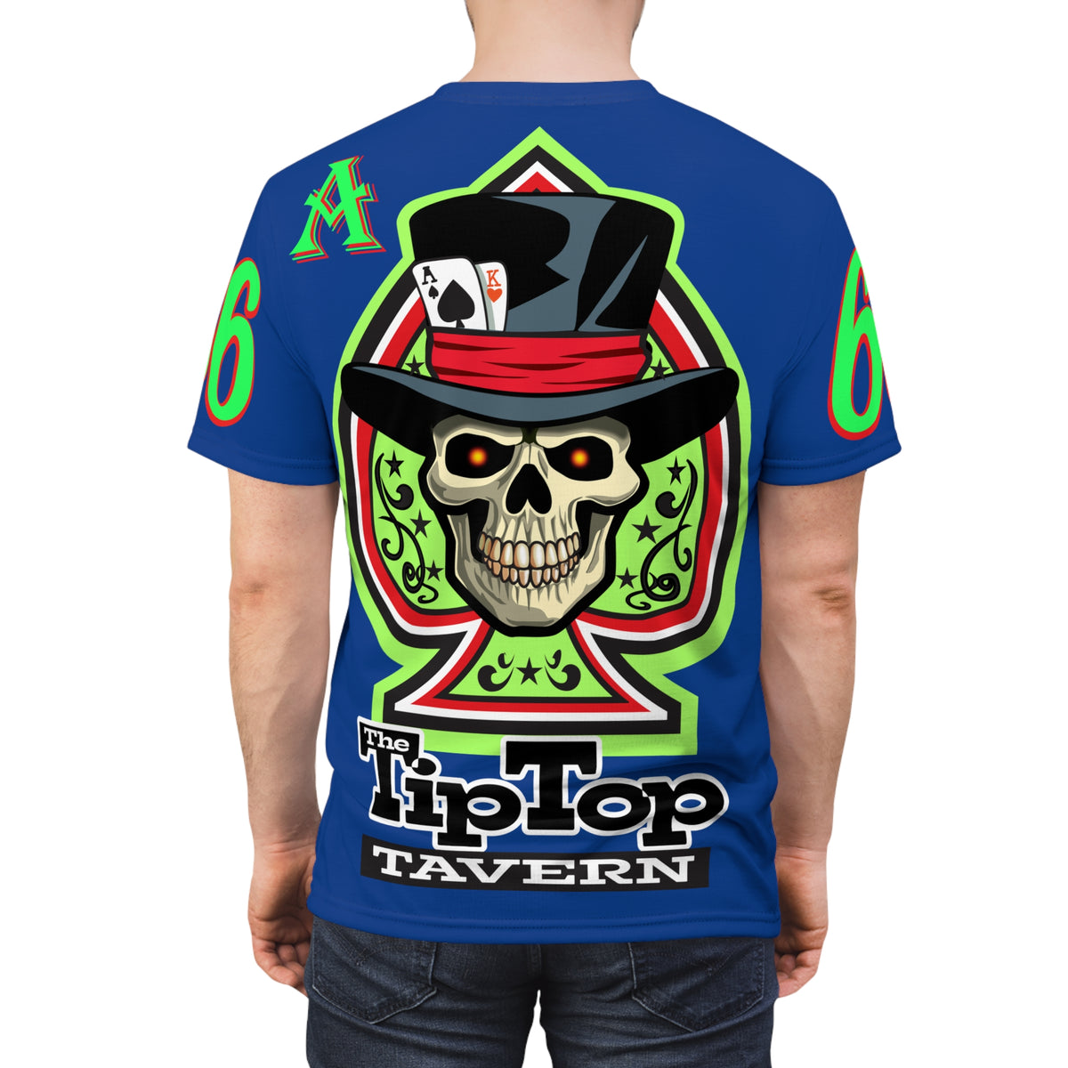 Tip Top Tavern Ace of Spades Super Tee - America's Best Dive Bar - Bikes Beers Babes & Bros.