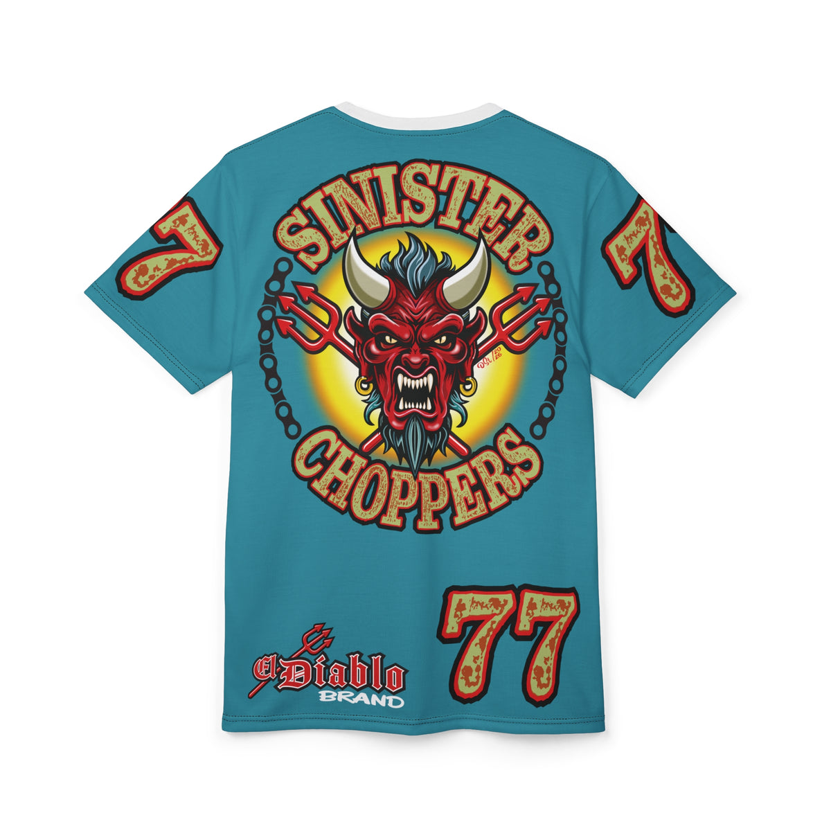 Sinister Choppers BLACKSTAR SPECIAL SUPER T— Ride Cool Look Cool in our Best Super Tee