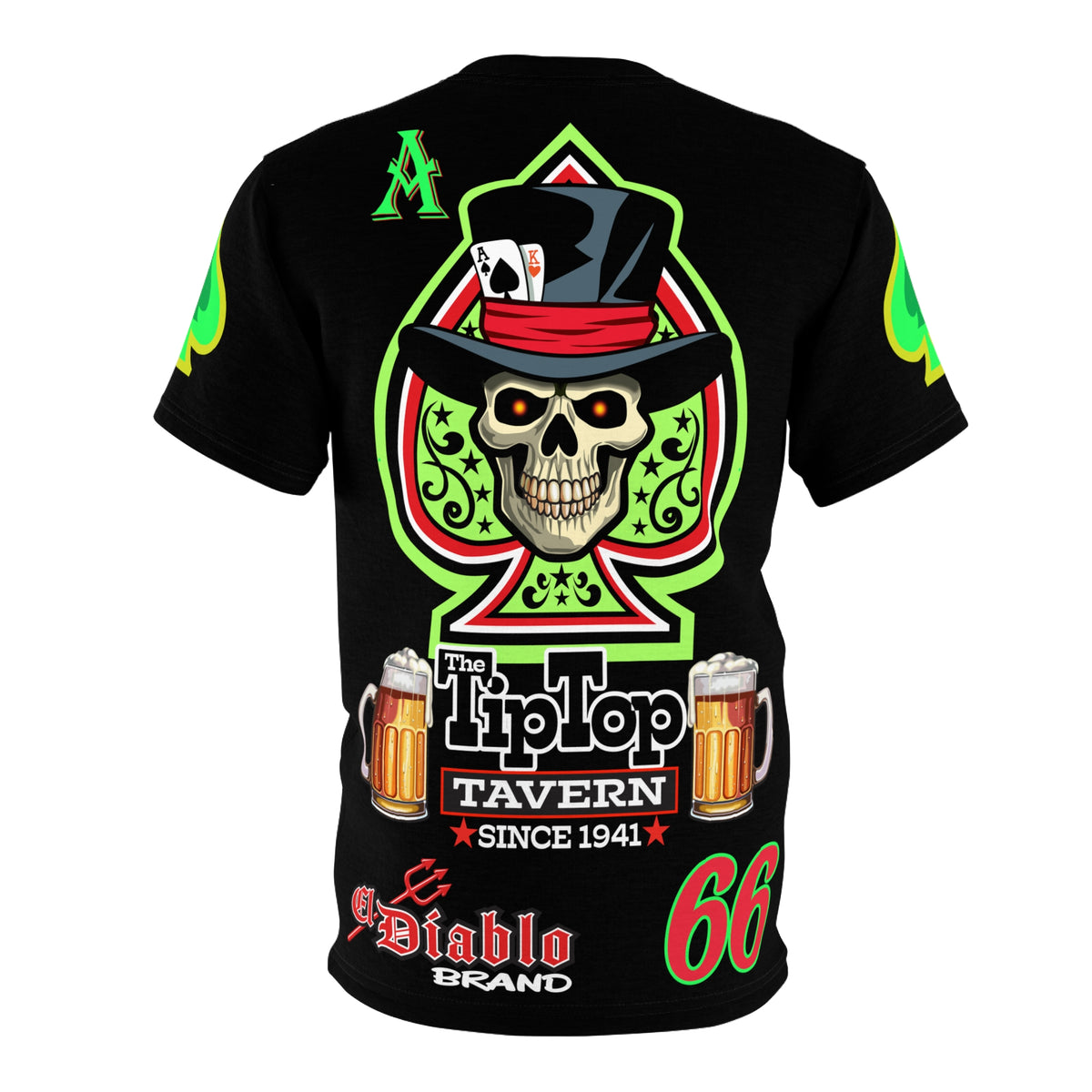 SRT Tip Top Tavern Dive Bar Super Tee - America's Best Dive Bar, Bikes Beers Babes & Bros. - Biker Bar Tee