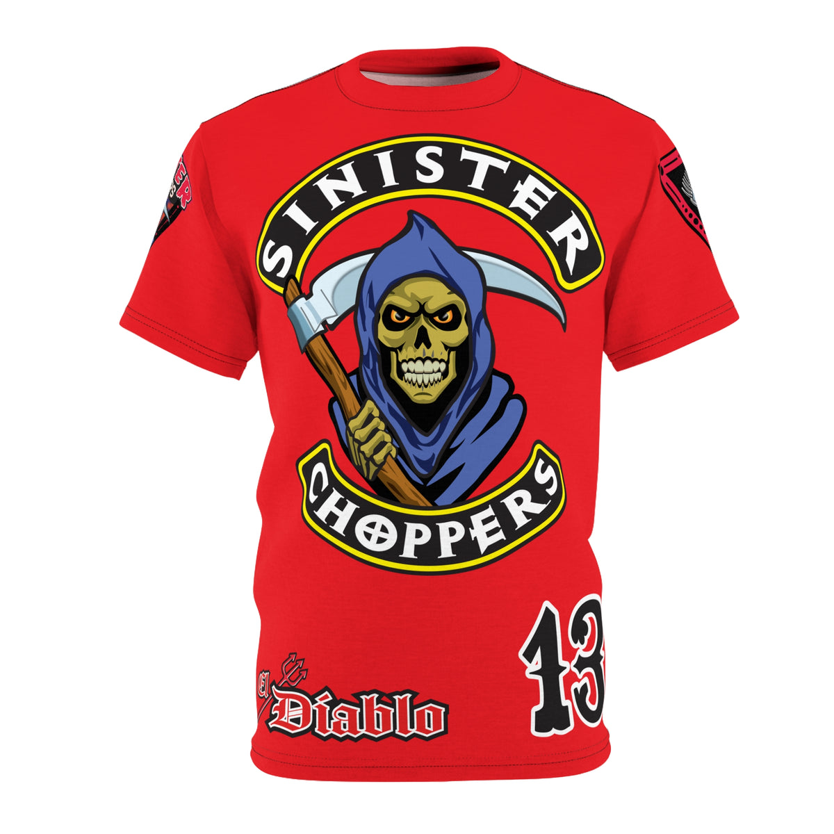 Sinister Choppers HiViz Super Tee - High Performance Motorcycle Riding Gear